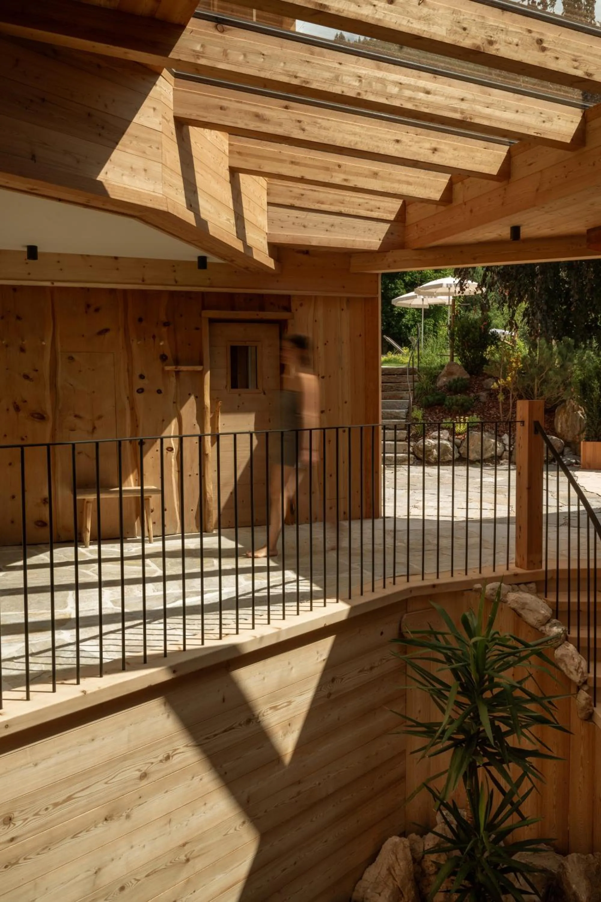 Spa and wellness centre/facilities in Naturhotel Lüsnerhof