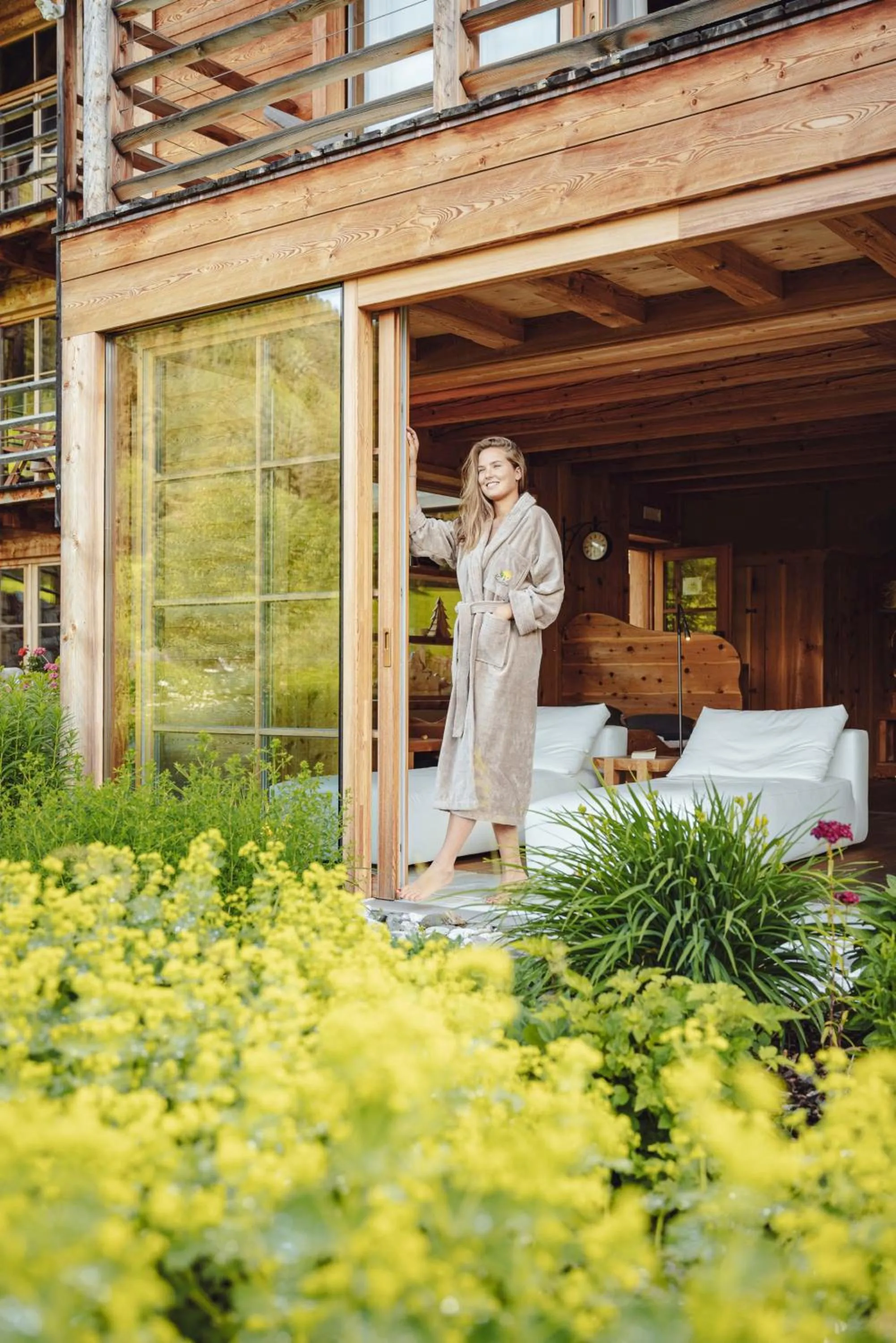 Spa and wellness centre/facilities in Naturhotel Lüsnerhof