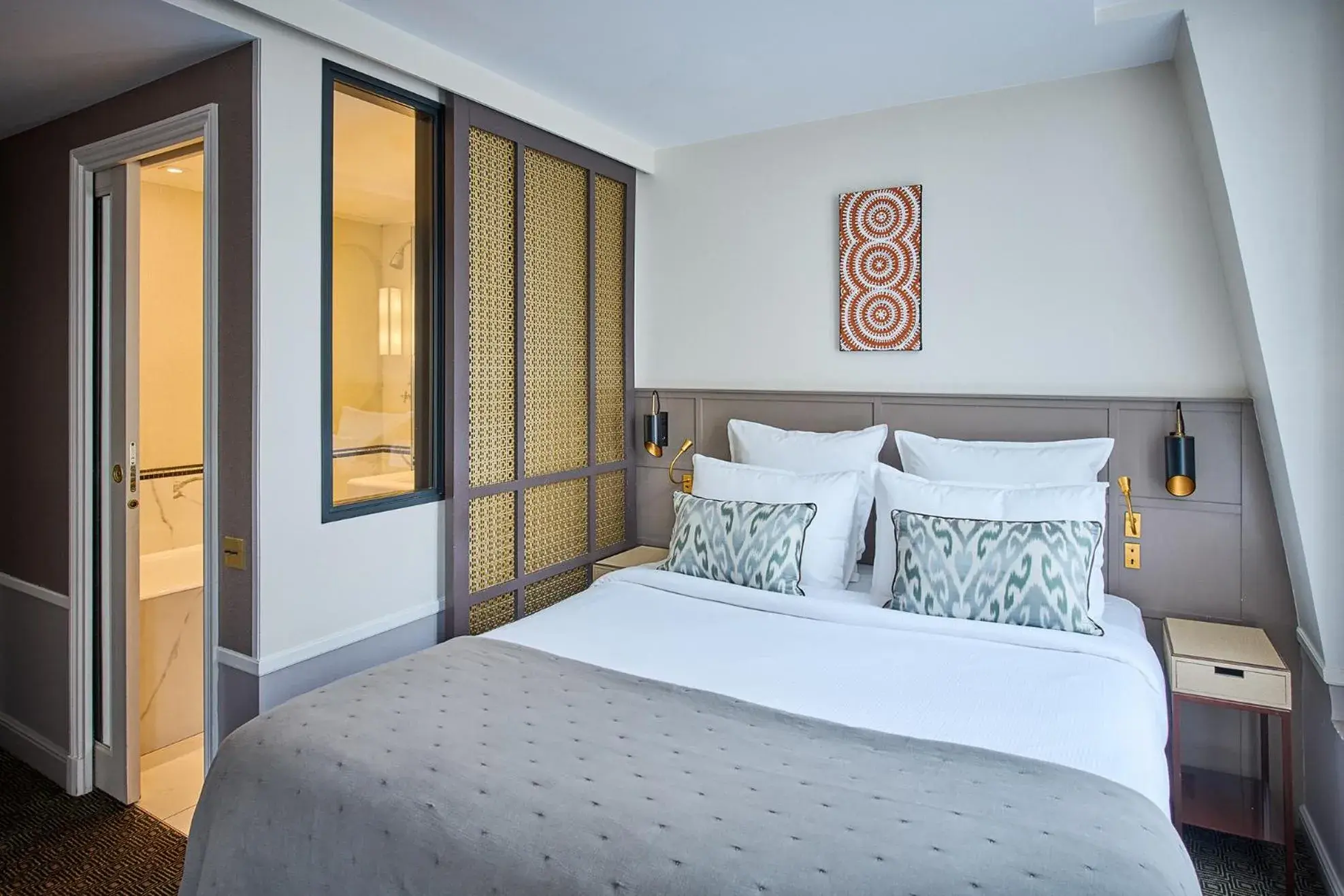 Deluxe Double Room in Hôtel La Tamise - Esprit de France Deluxe Double Room in Hôtel La Tamise - Esprit de France