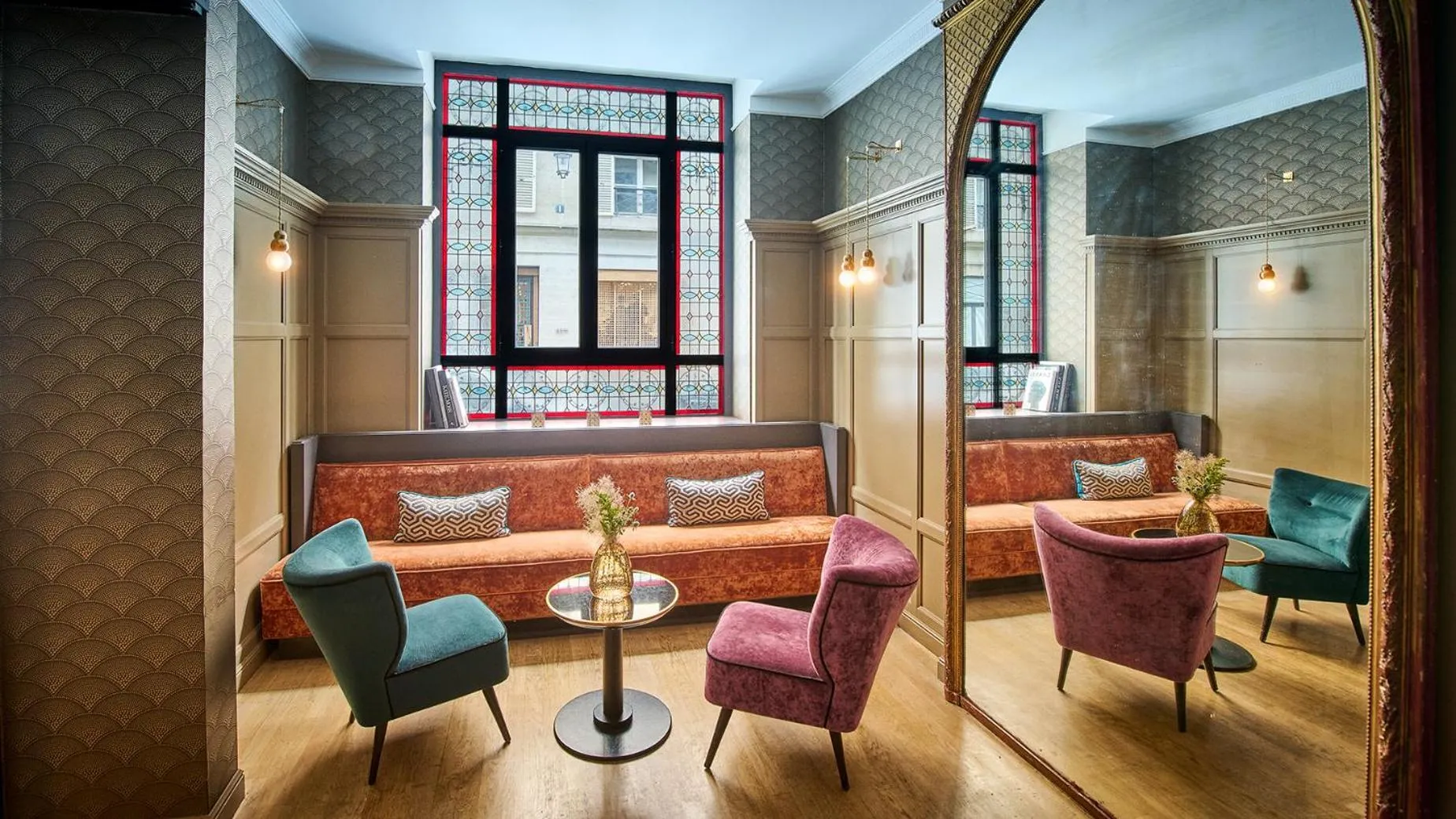 Living room in Hôtel La Tamise - Esprit de France