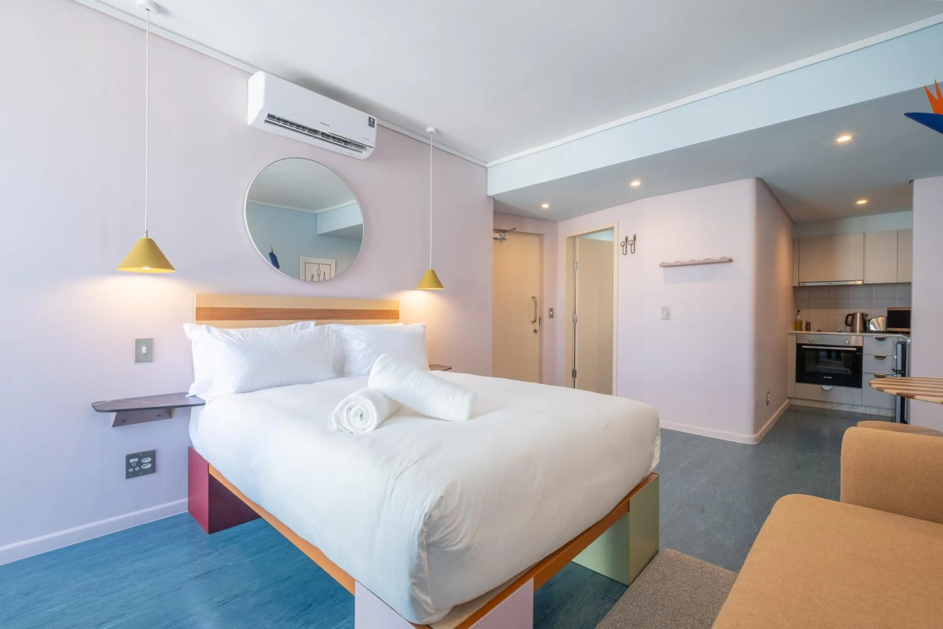 Photo of the whole room, Bed in The Tropicana Hotel