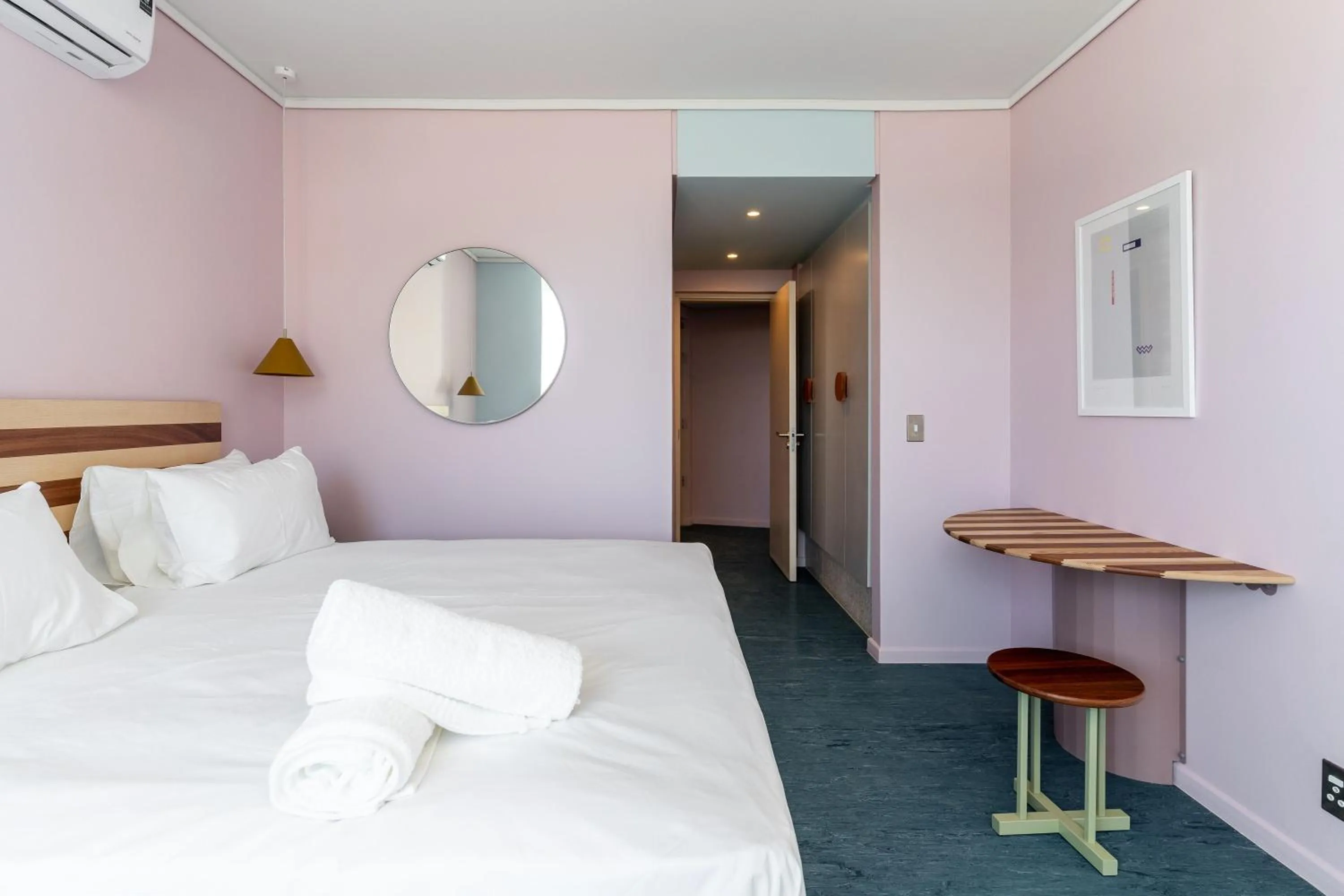 Bed in The Tropicana Hotel