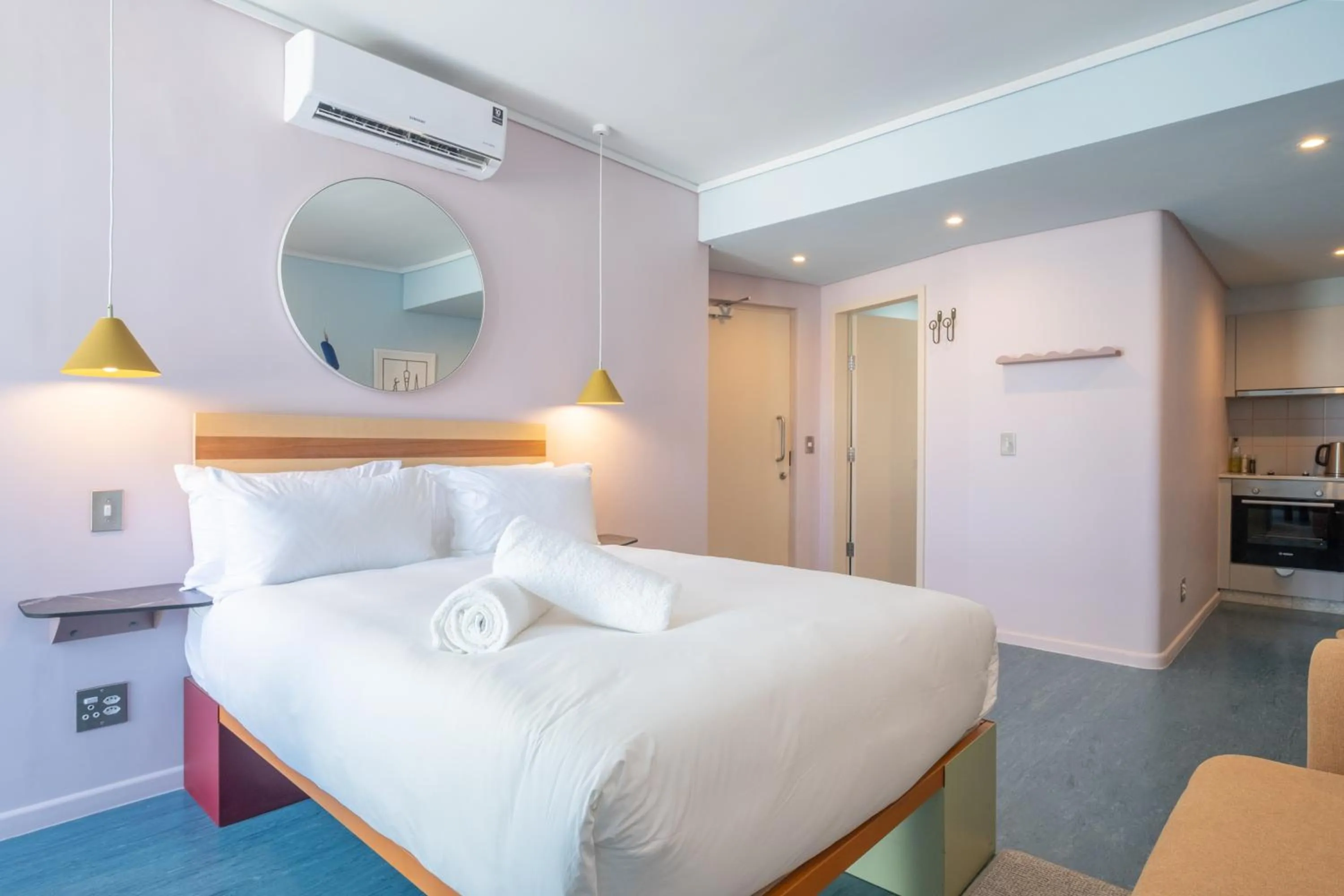 Photo of the whole room, Bed in The Tropicana Hotel