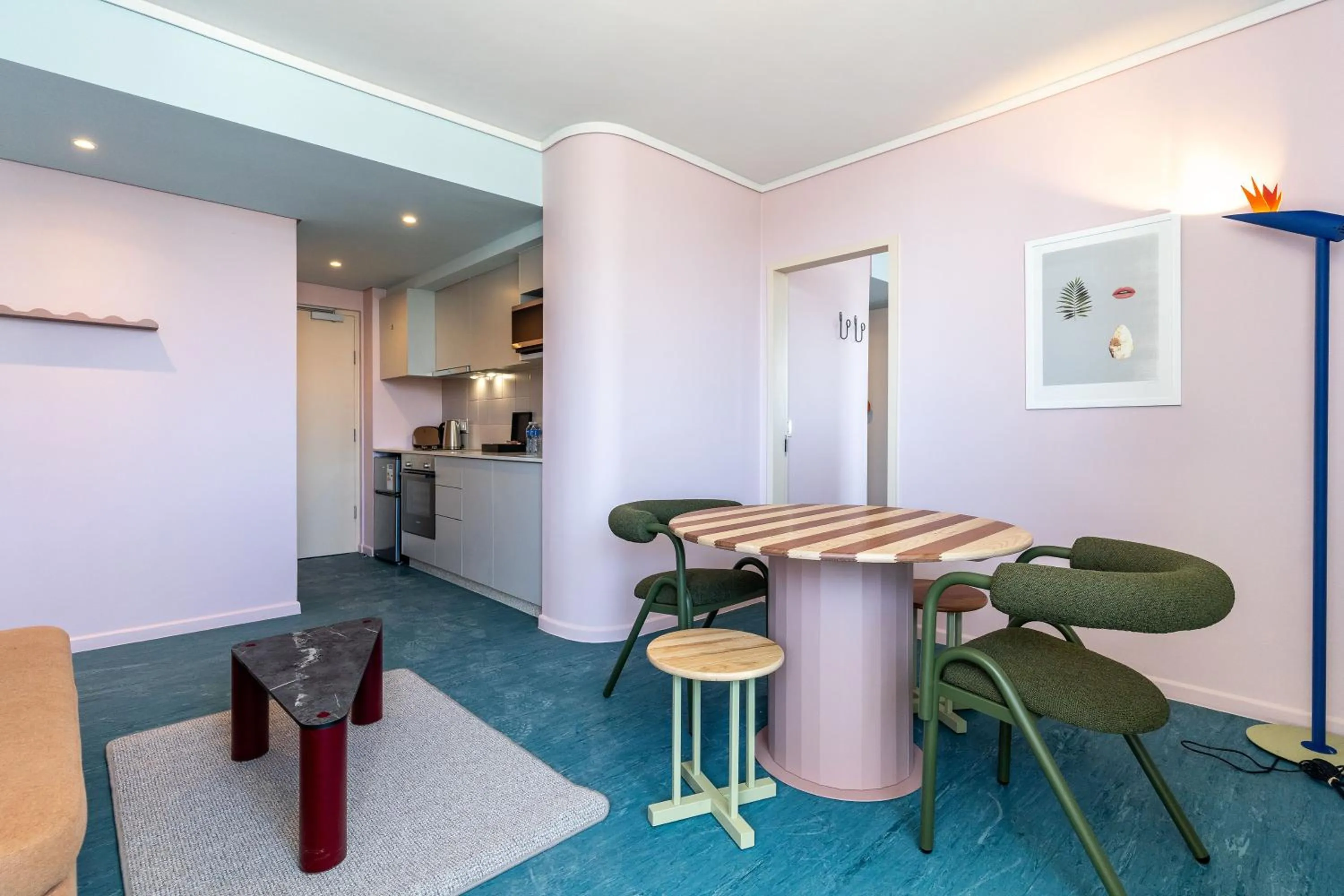 Living room in The Tropicana Hotel