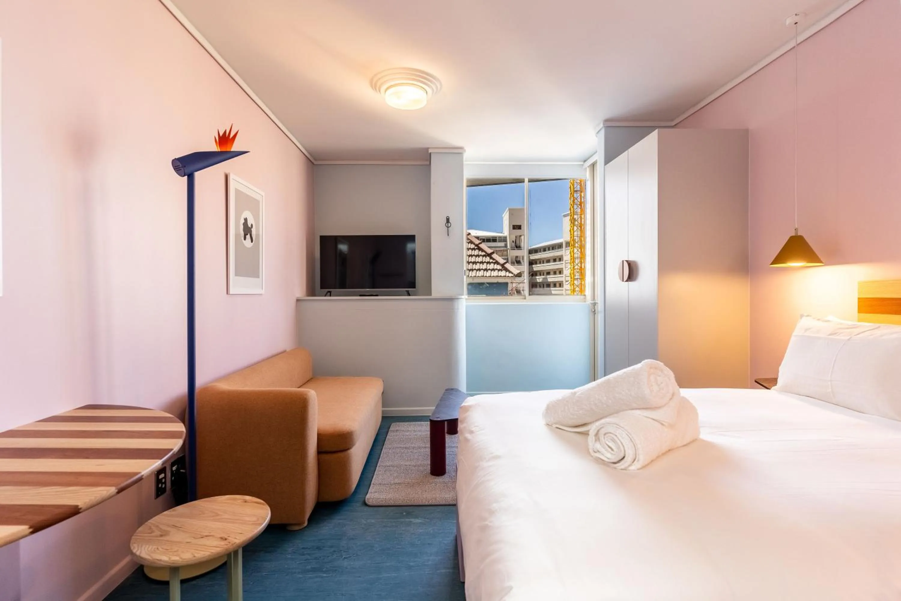 Bed in The Tropicana Hotel