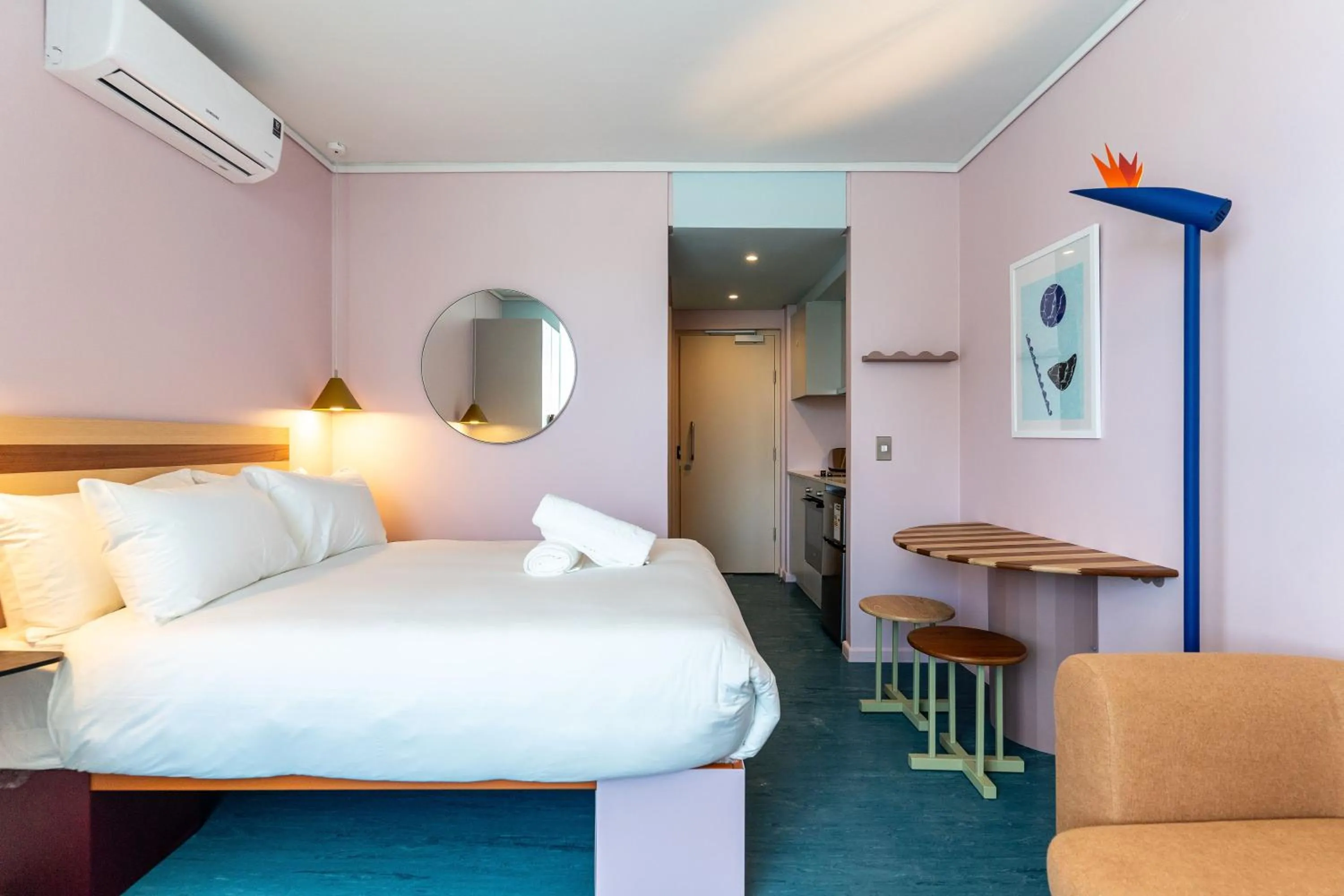 Bed in The Tropicana Hotel