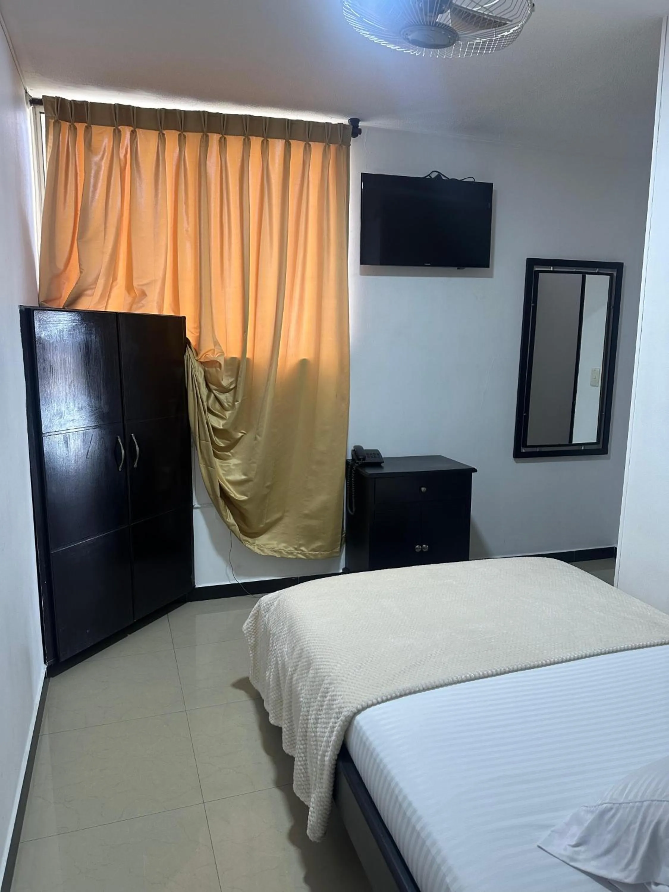 Bed in Hotel Palmeras De Mariana