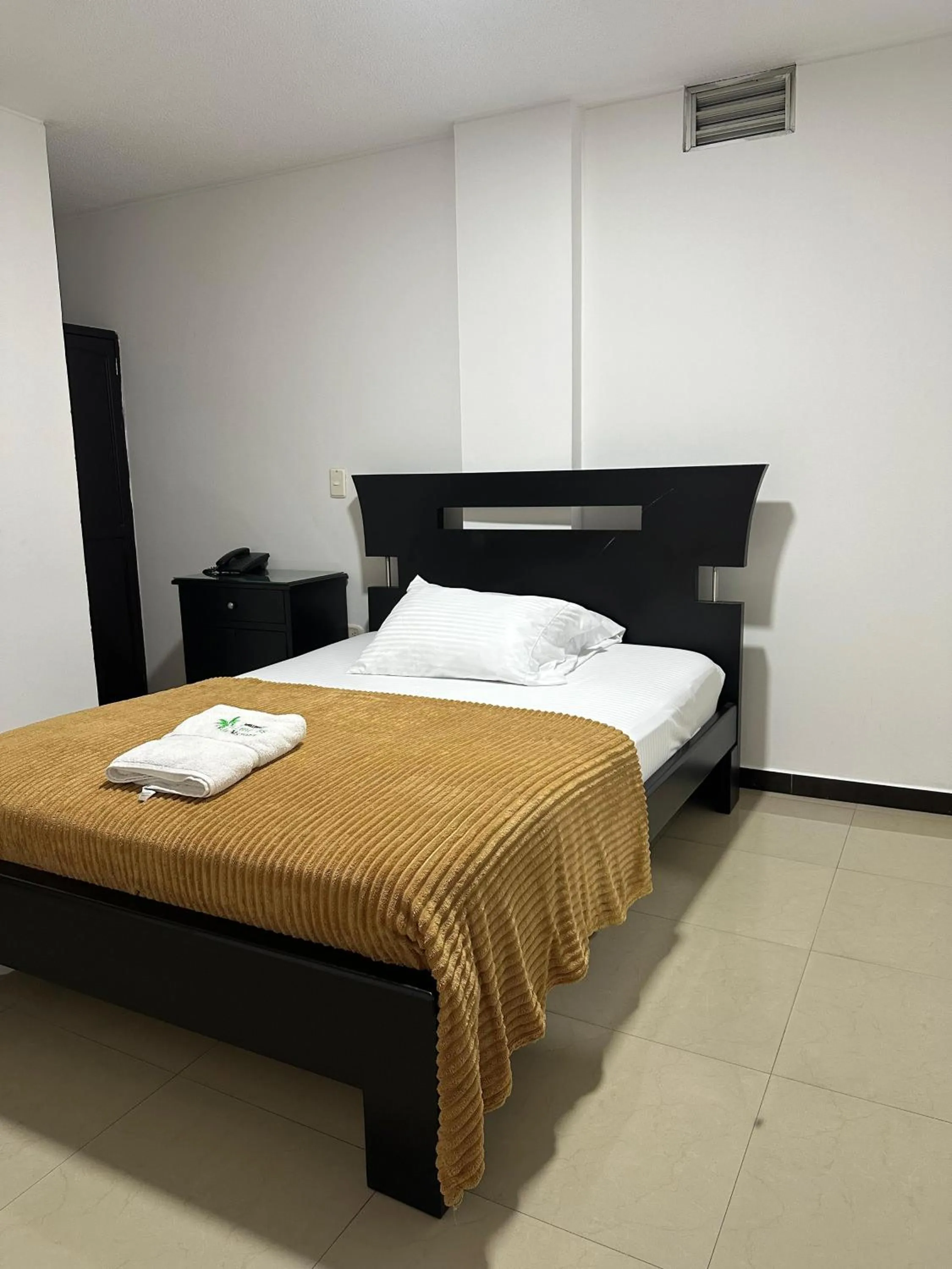 Bed in Hotel Palmeras De Mariana