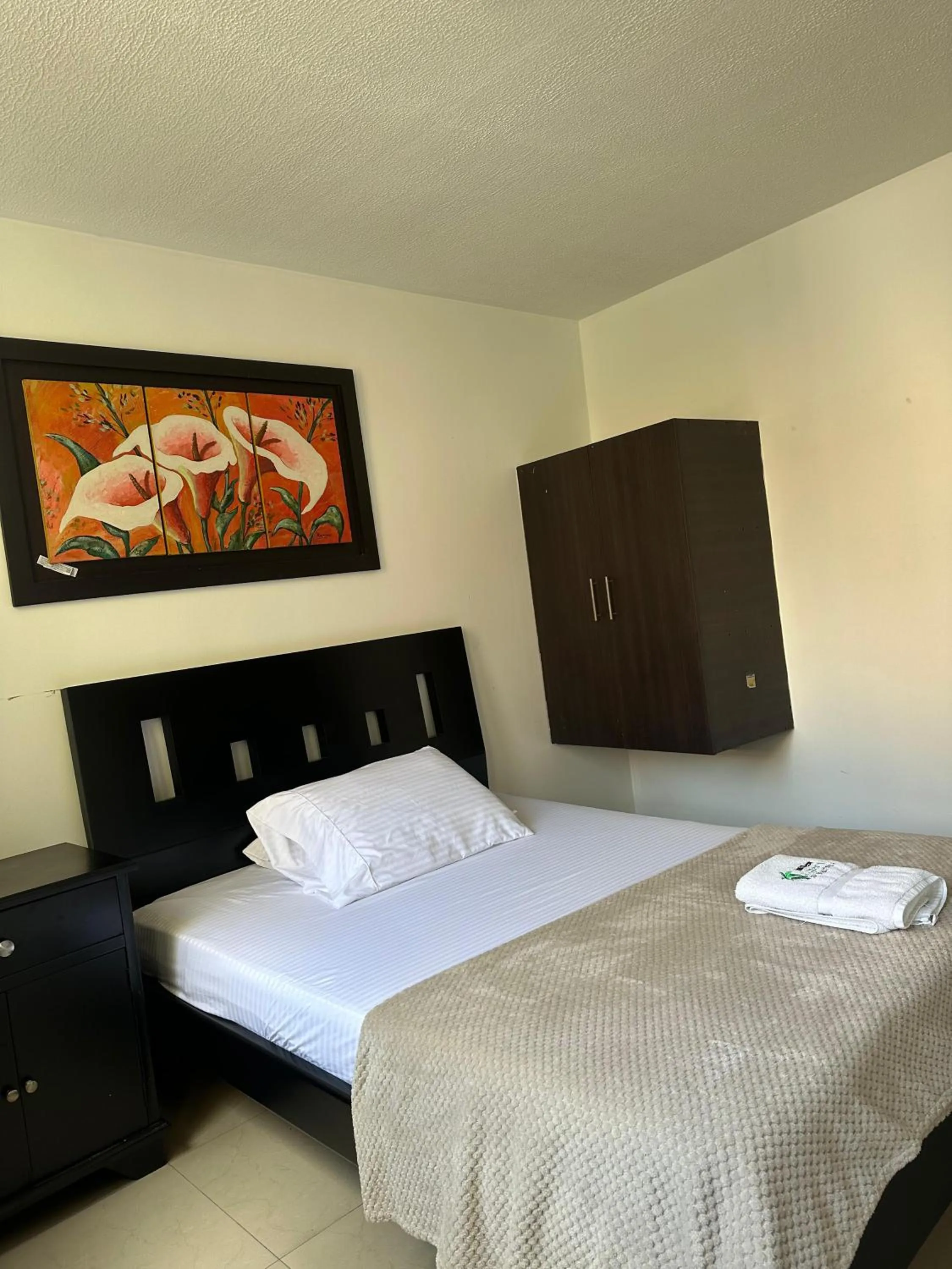 Bed in Hotel Palmeras De Mariana