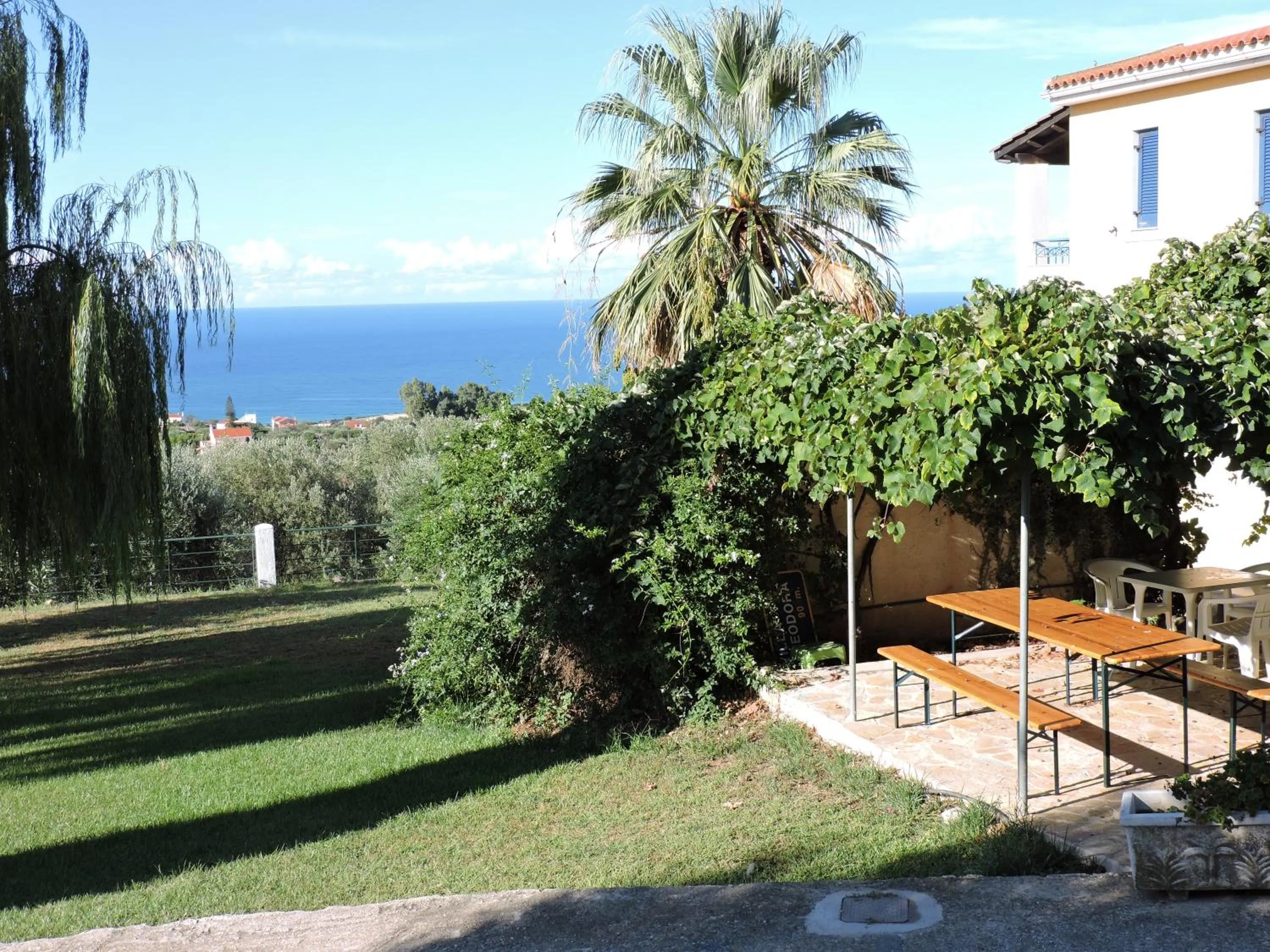 Garden in Villa Theodora