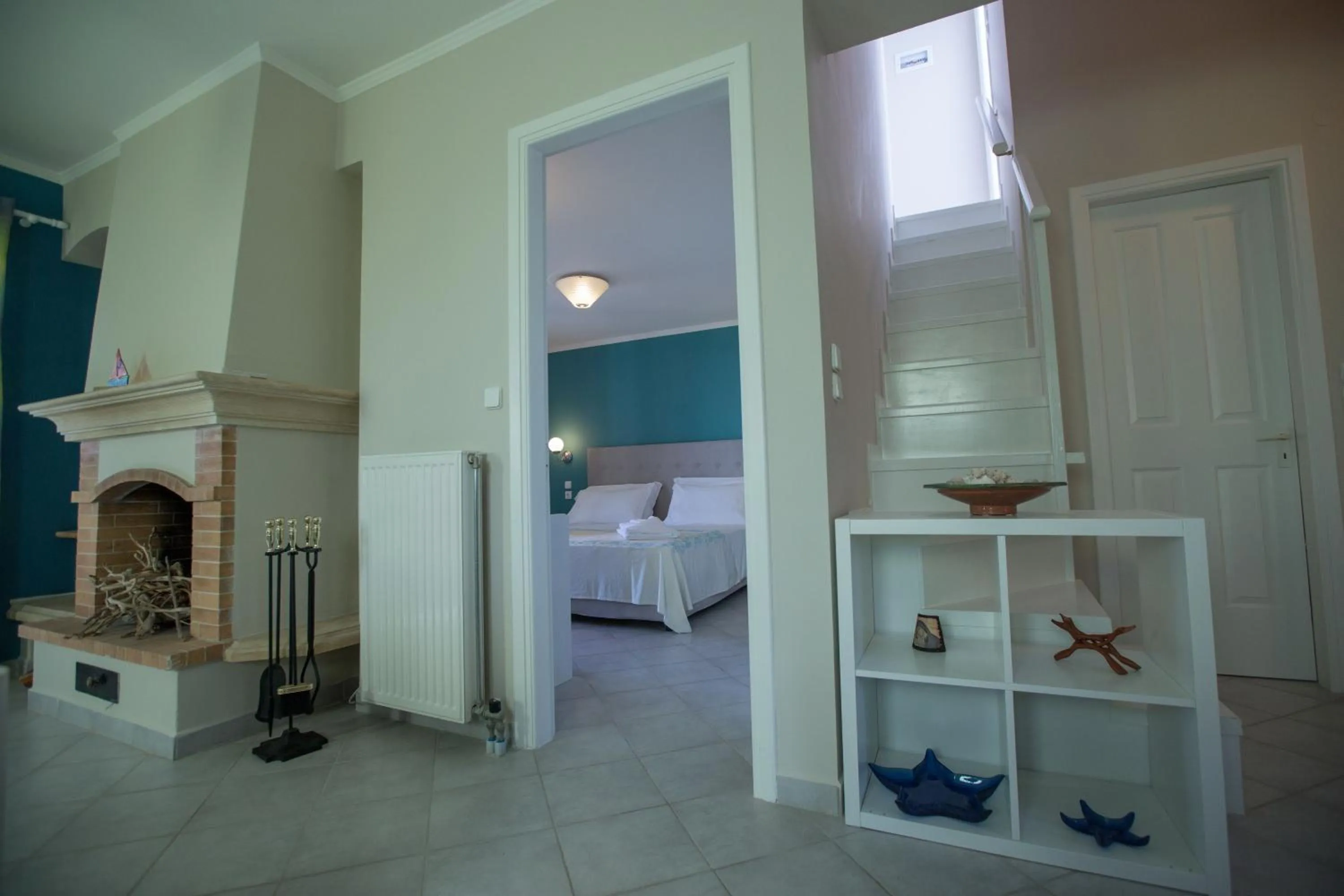 Decorative detail, Bed in Villa Theodora