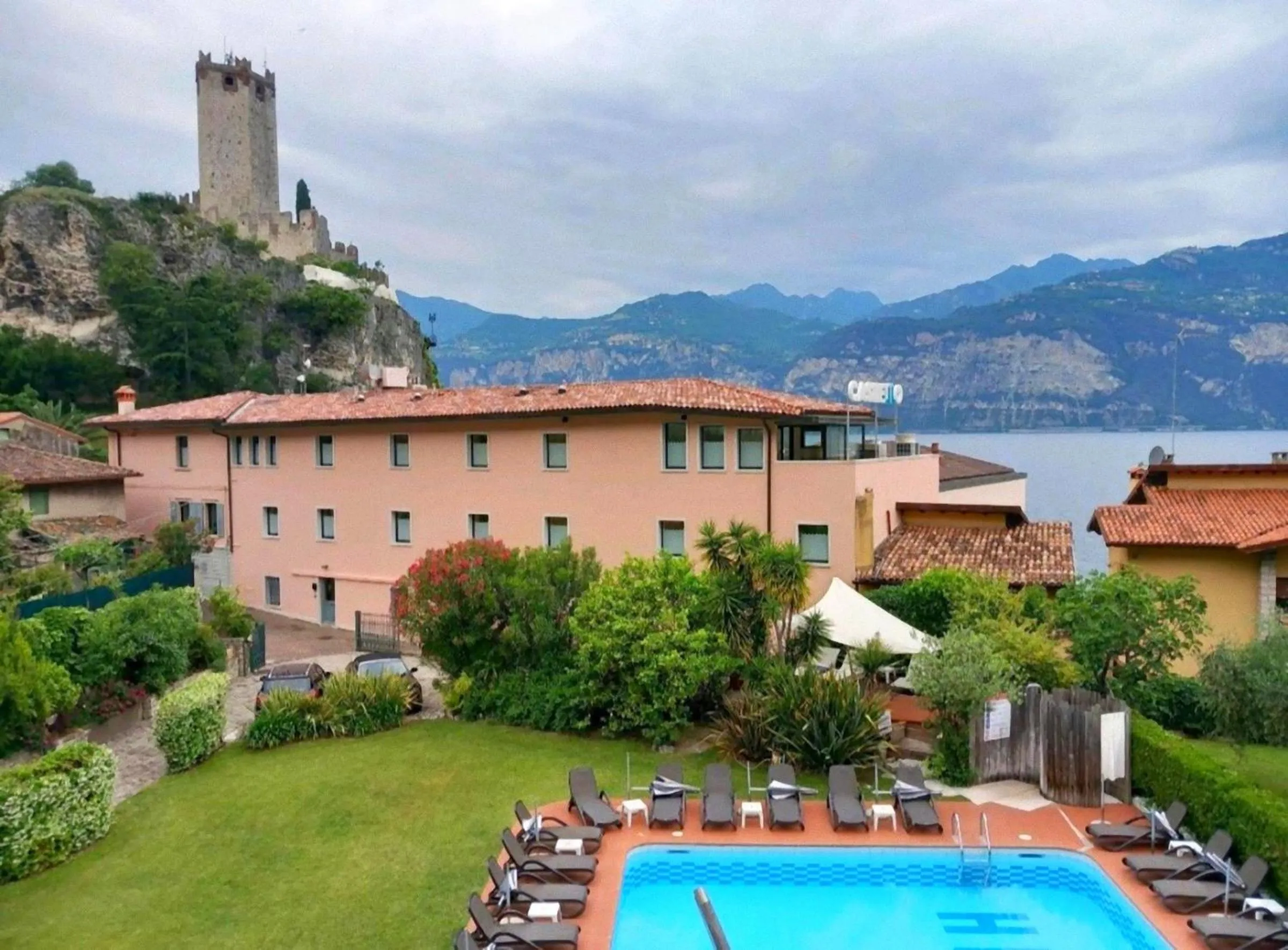 Lake view in Hotel Luna Rossa