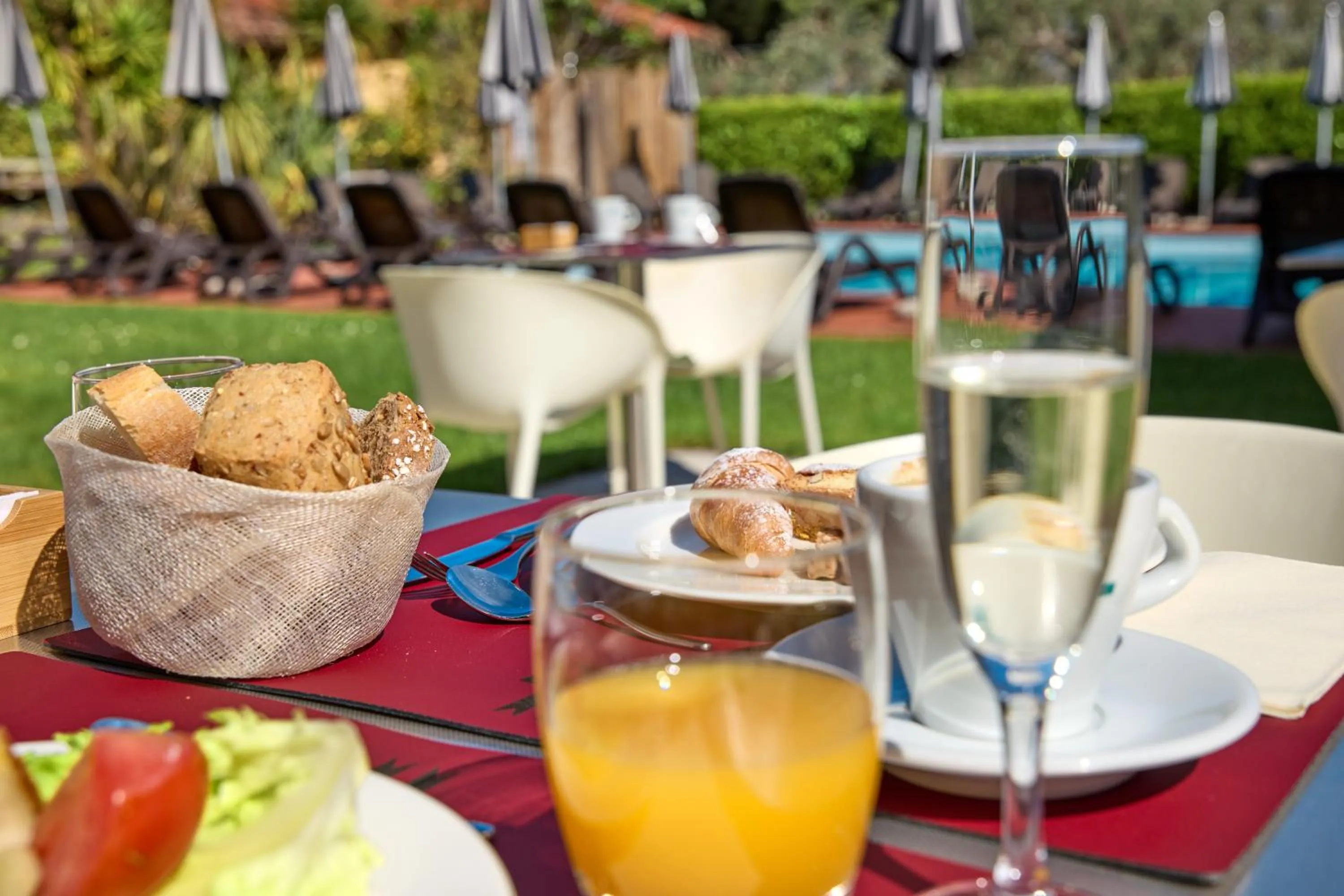 Garden in Hotel Luna Rossa