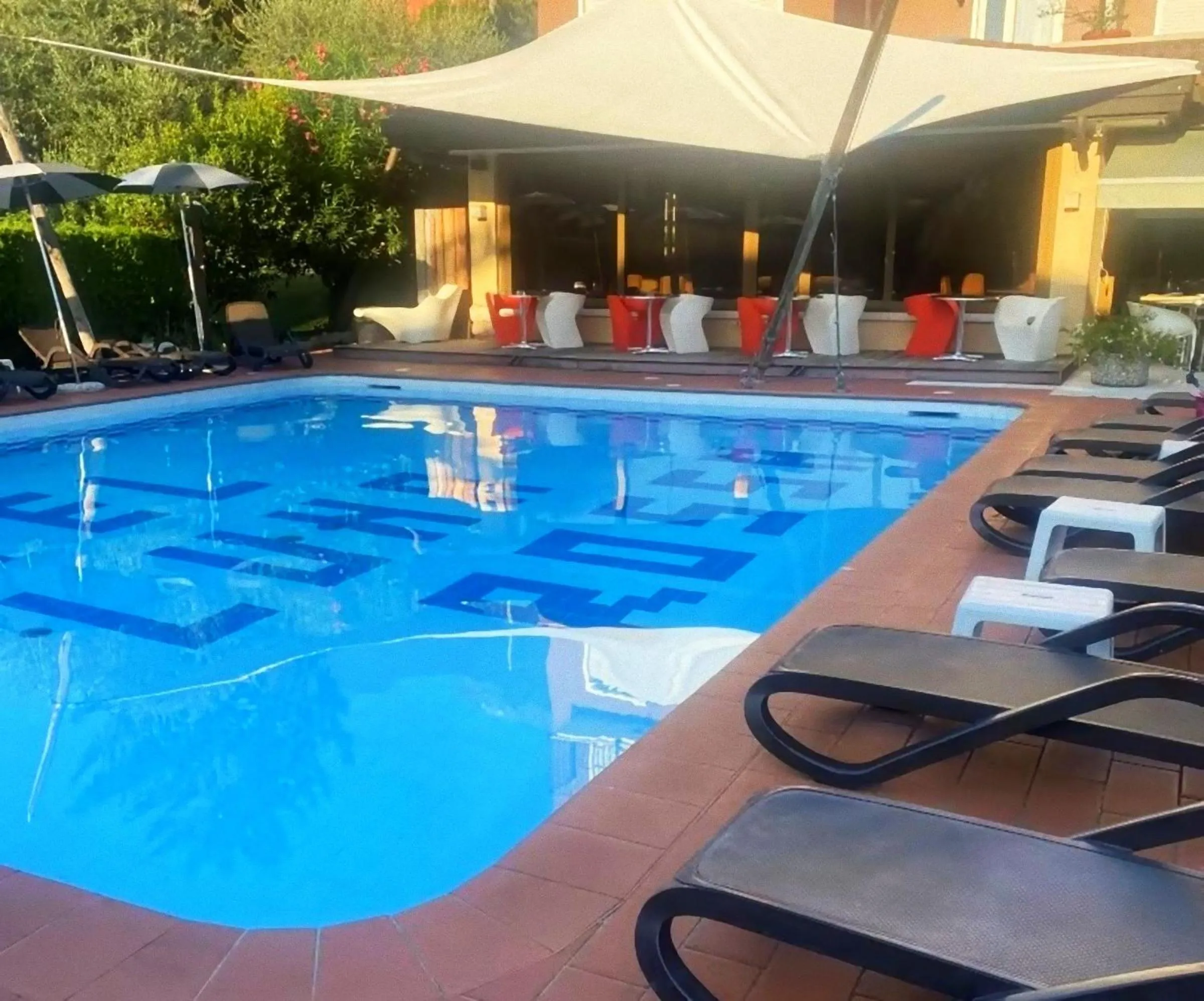 Swimming pool in Hotel Luna Rossa