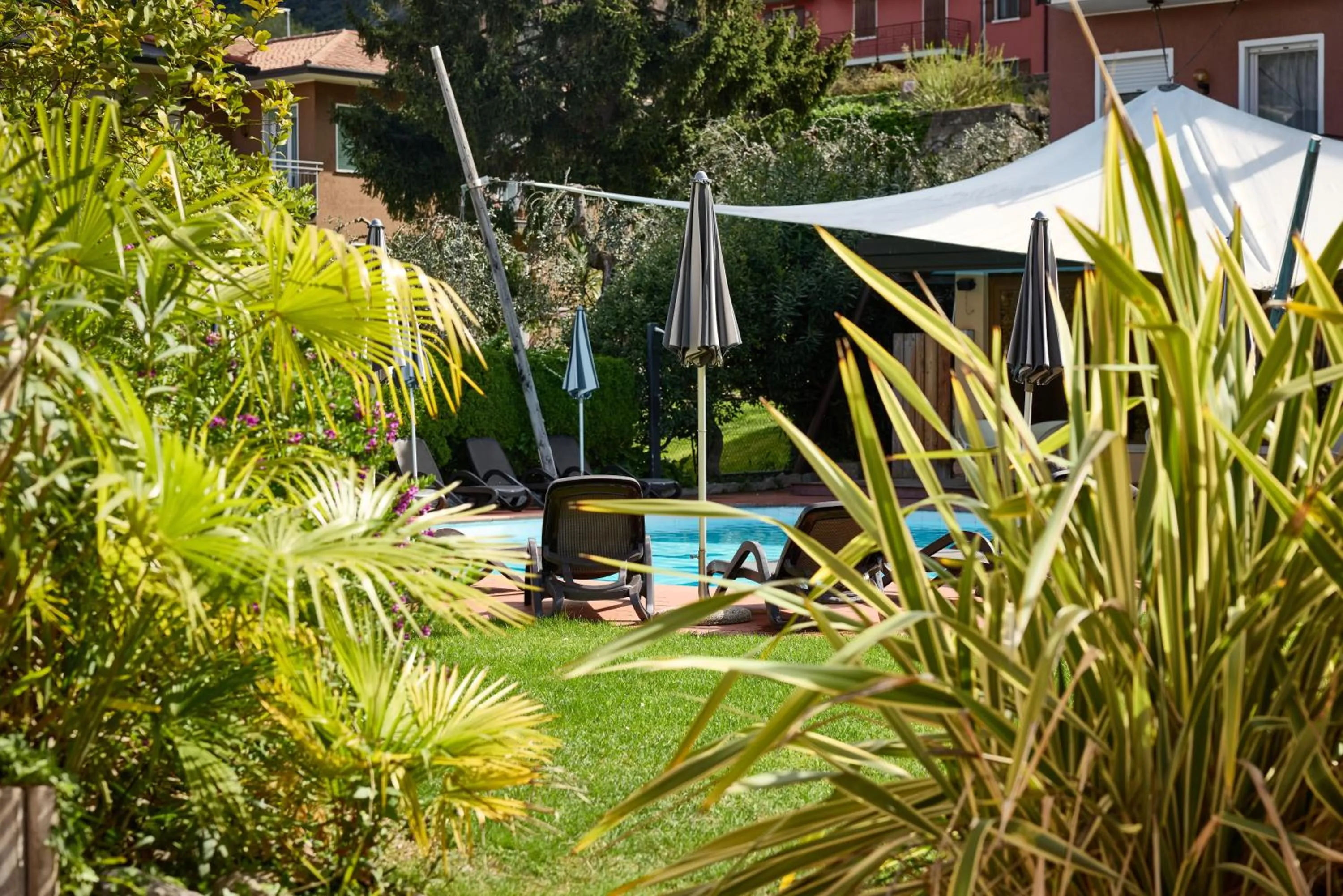 Garden in Hotel Luna Rossa