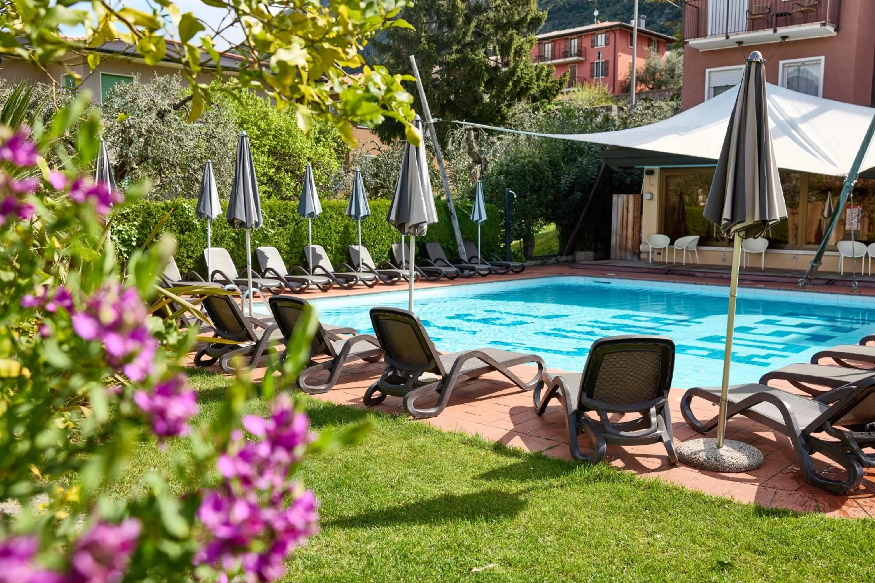 Garden in Hotel Luna Rossa