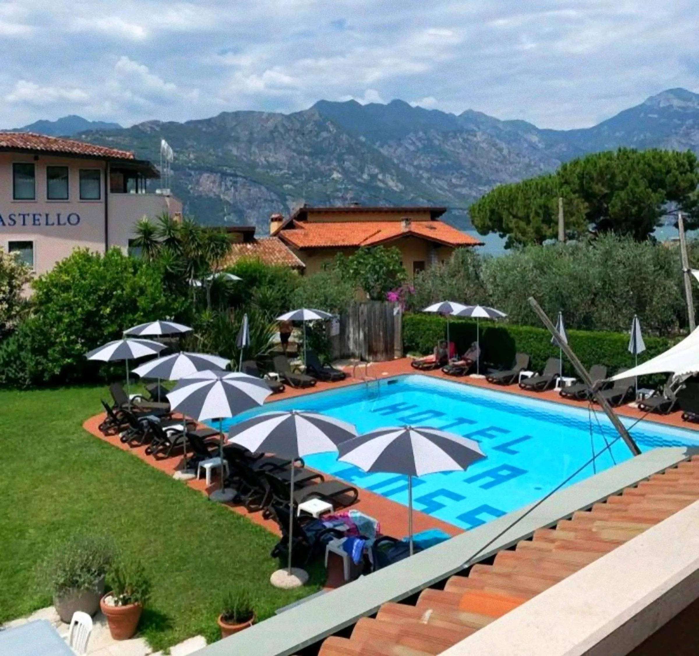 sunbed in Hotel Luna Rossa