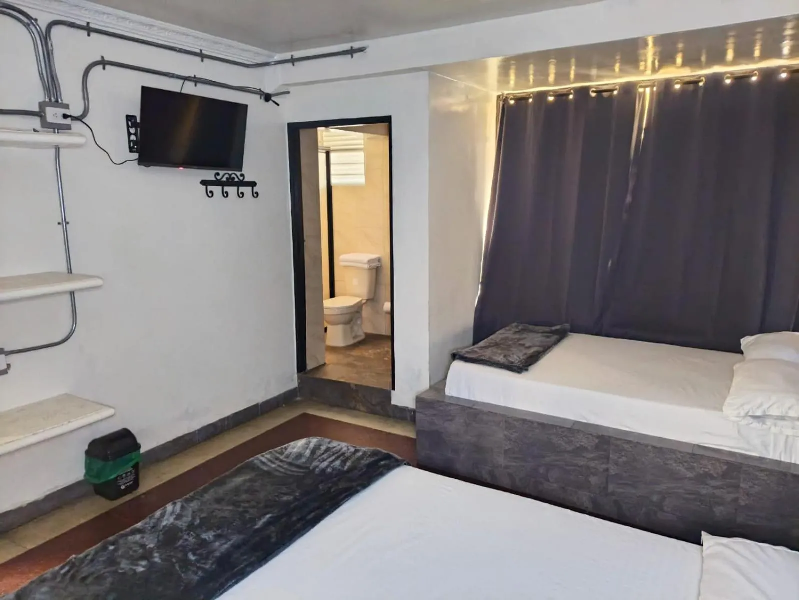 Bed in Hotel Villa Nueva Comfort