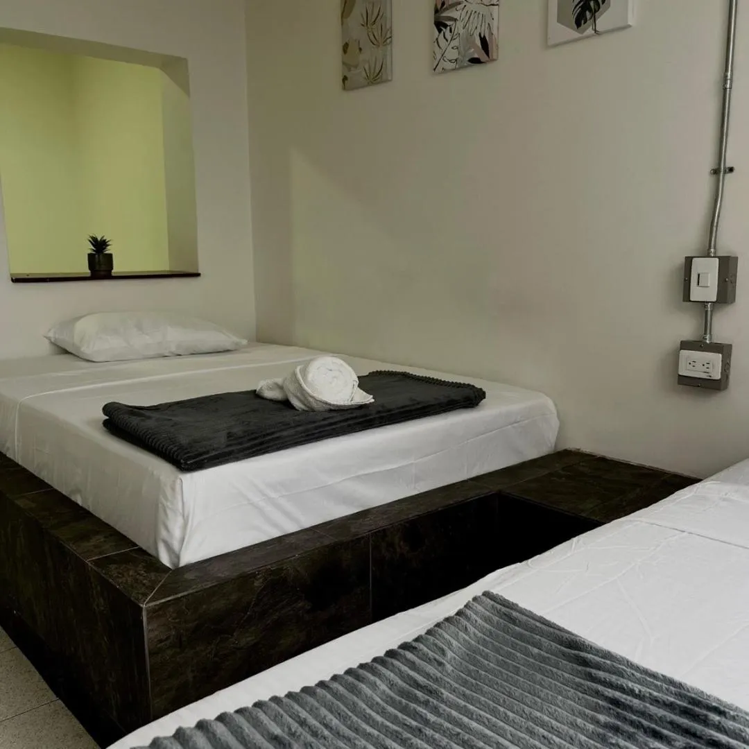 Bed in Hotel Villa Nueva Comfort