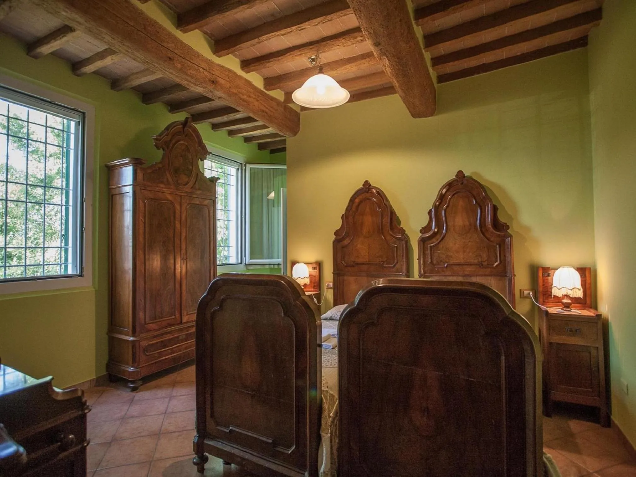 Bed in Villa Camurana