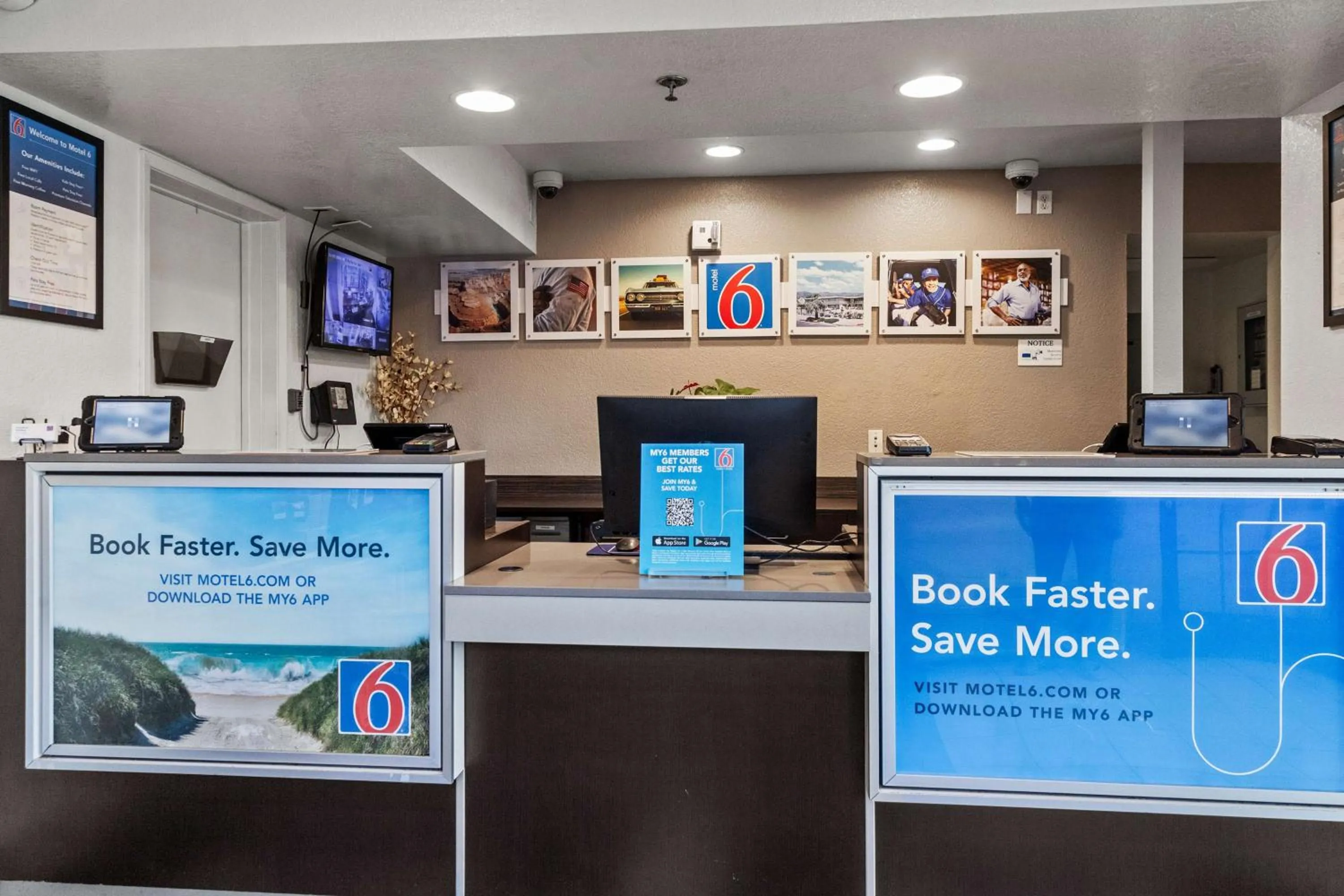 Lobby or reception in Studio 6 San Luis Obispo, CA South