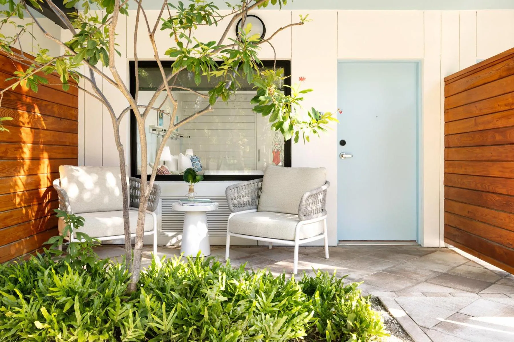 Patio in The Gates Hotel Key West