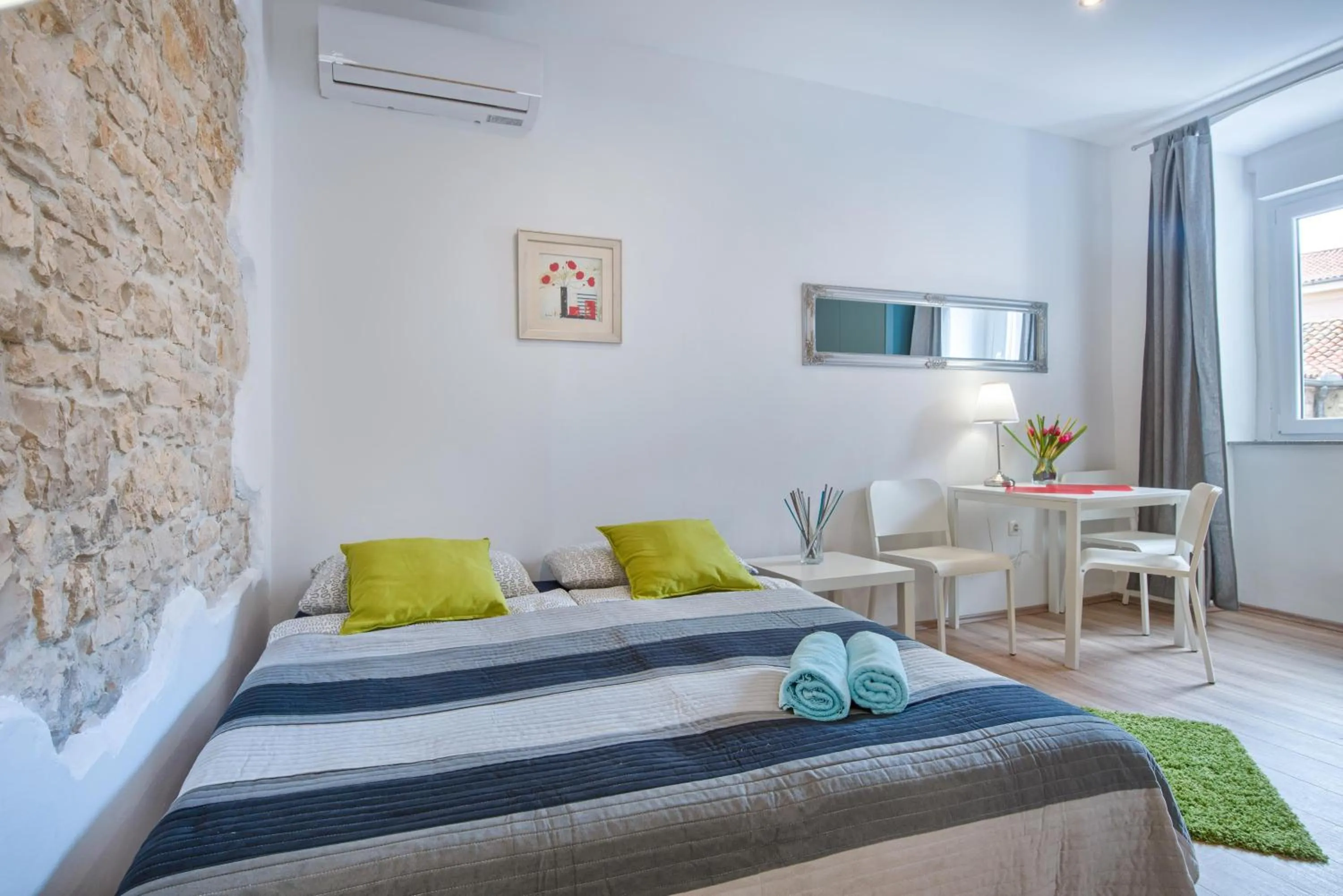 Bedroom, Bed in Top Center Rooms & Studio