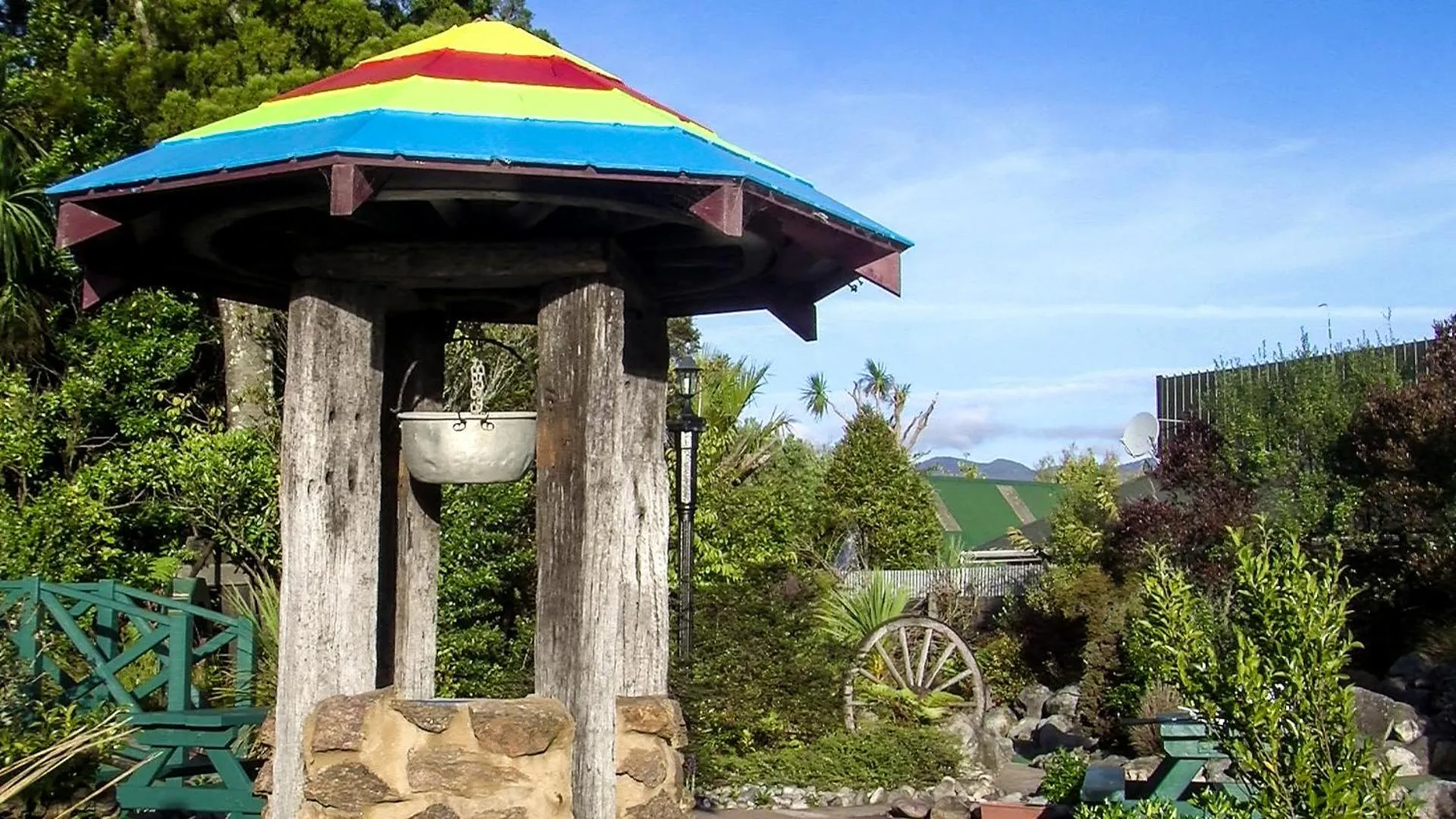 Decorative detail in Westport Kiwi Holiday Park & Motels