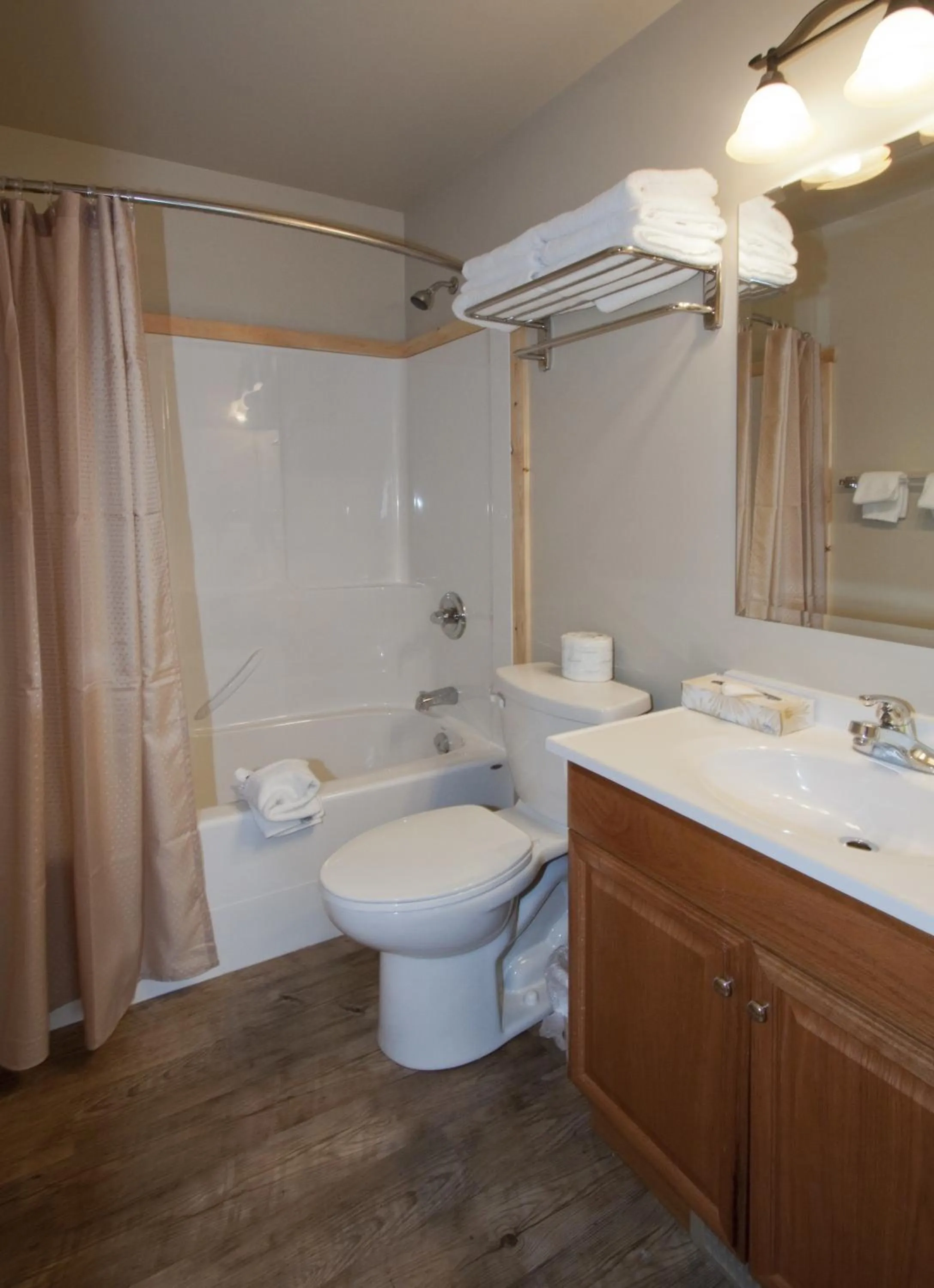 Bathroom in Jasper East Cabins