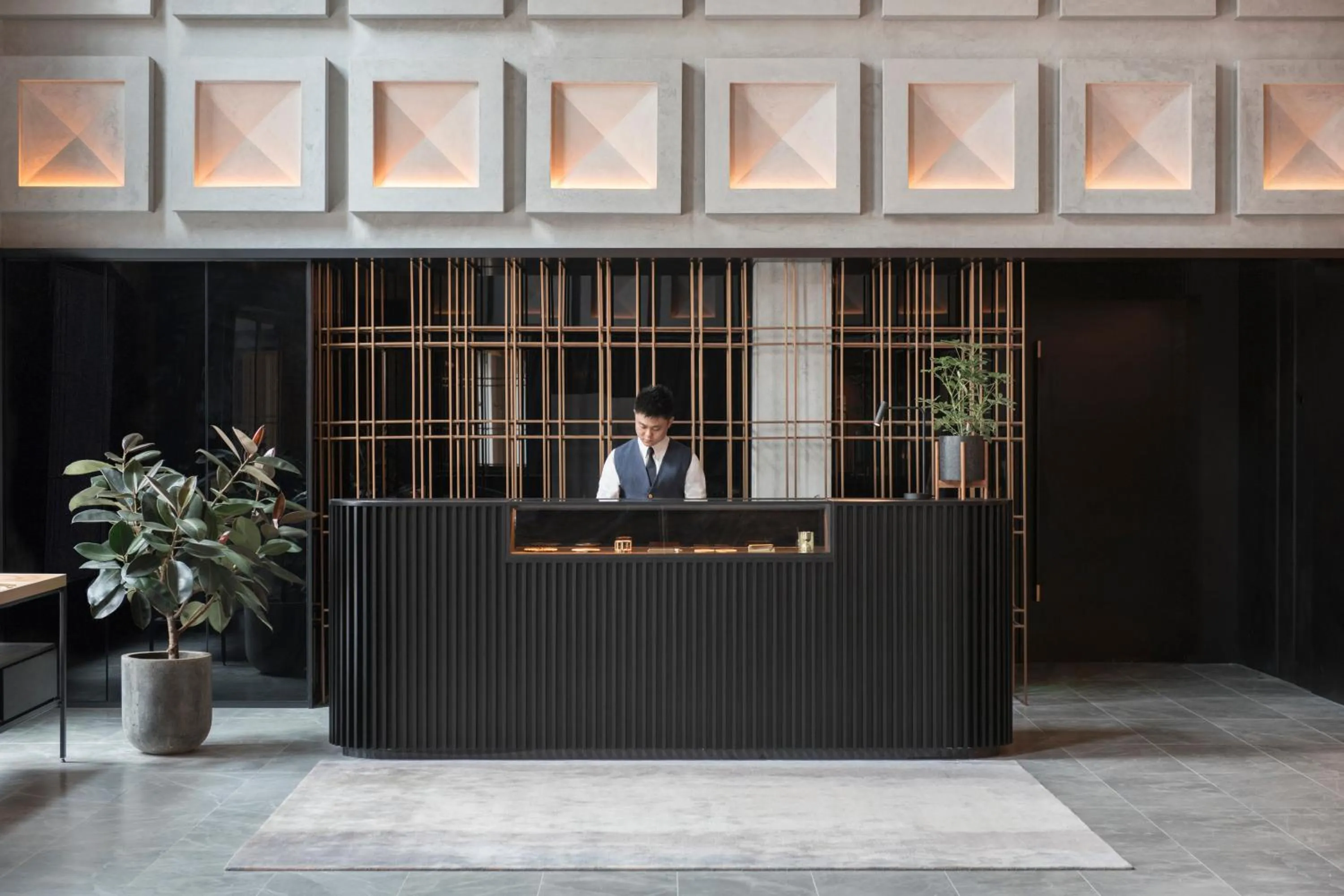 Lobby or reception in The Warehouse Hotel, Singapore, a Member of Design Hotels