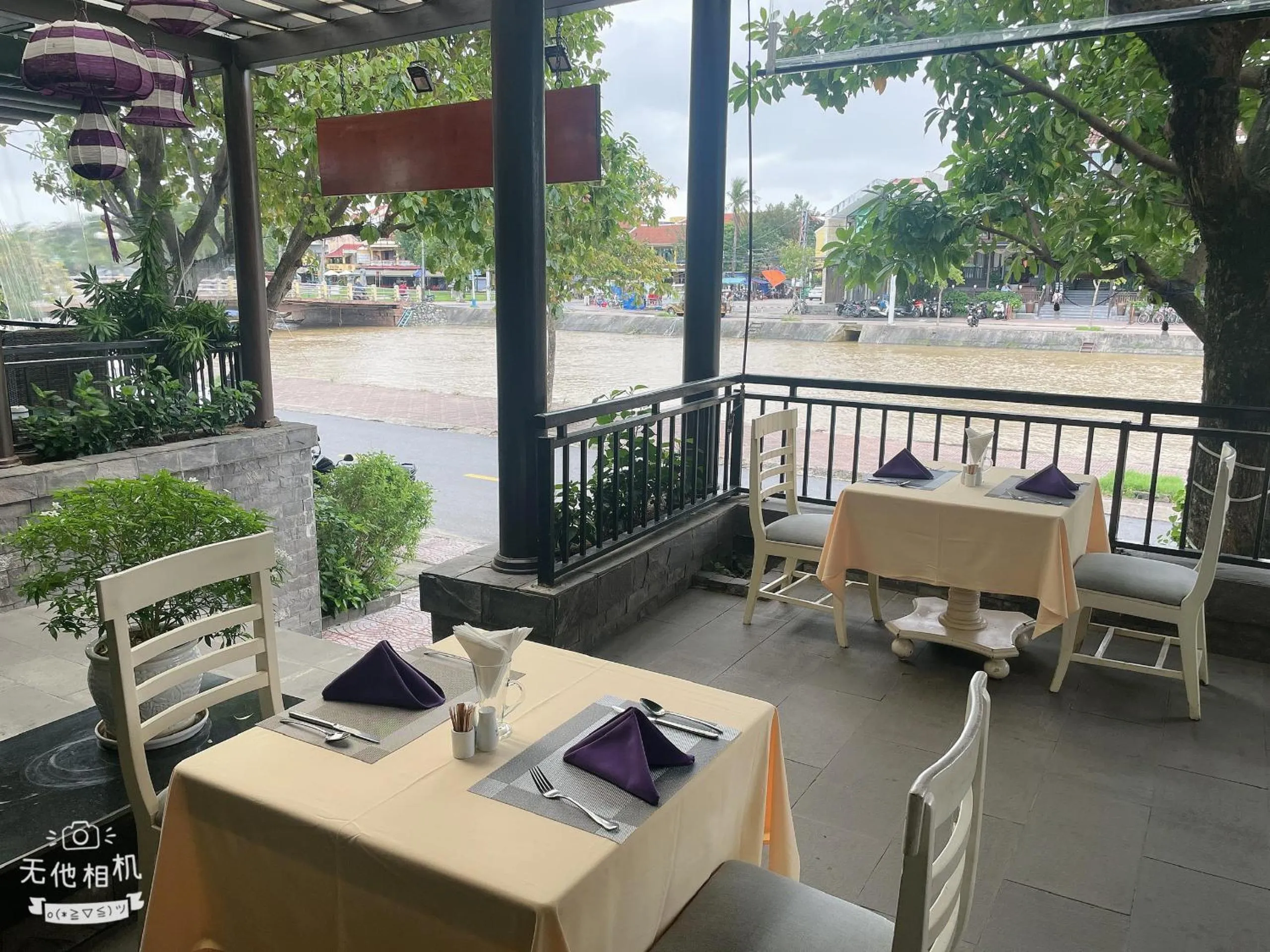 Dining area in River Suites Hoi An