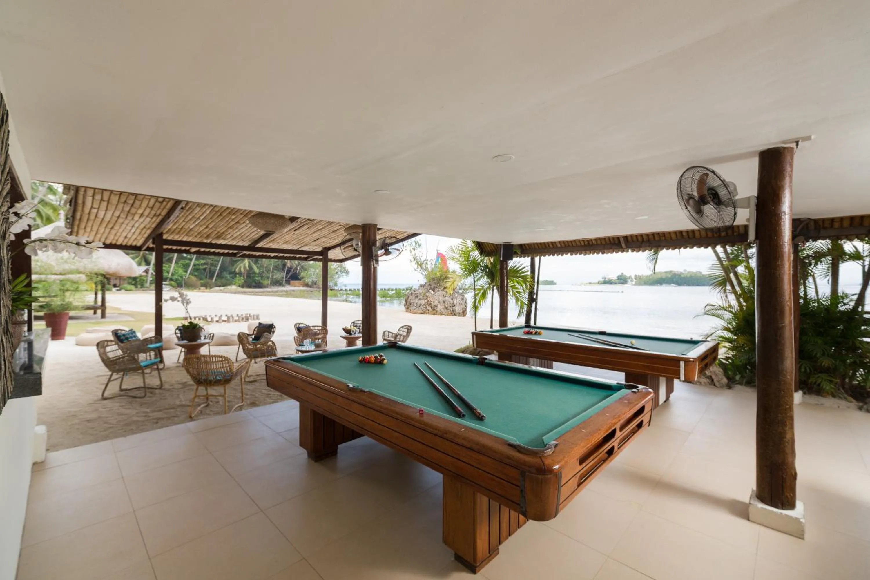 Game Room in Pearl Farm Beach Resort
