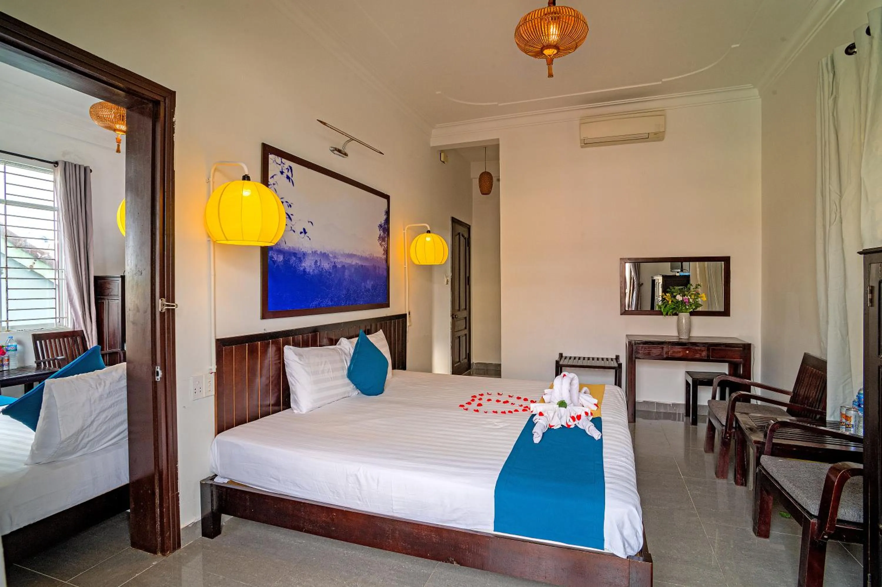 Bed in Hoi An Viet House Homestay