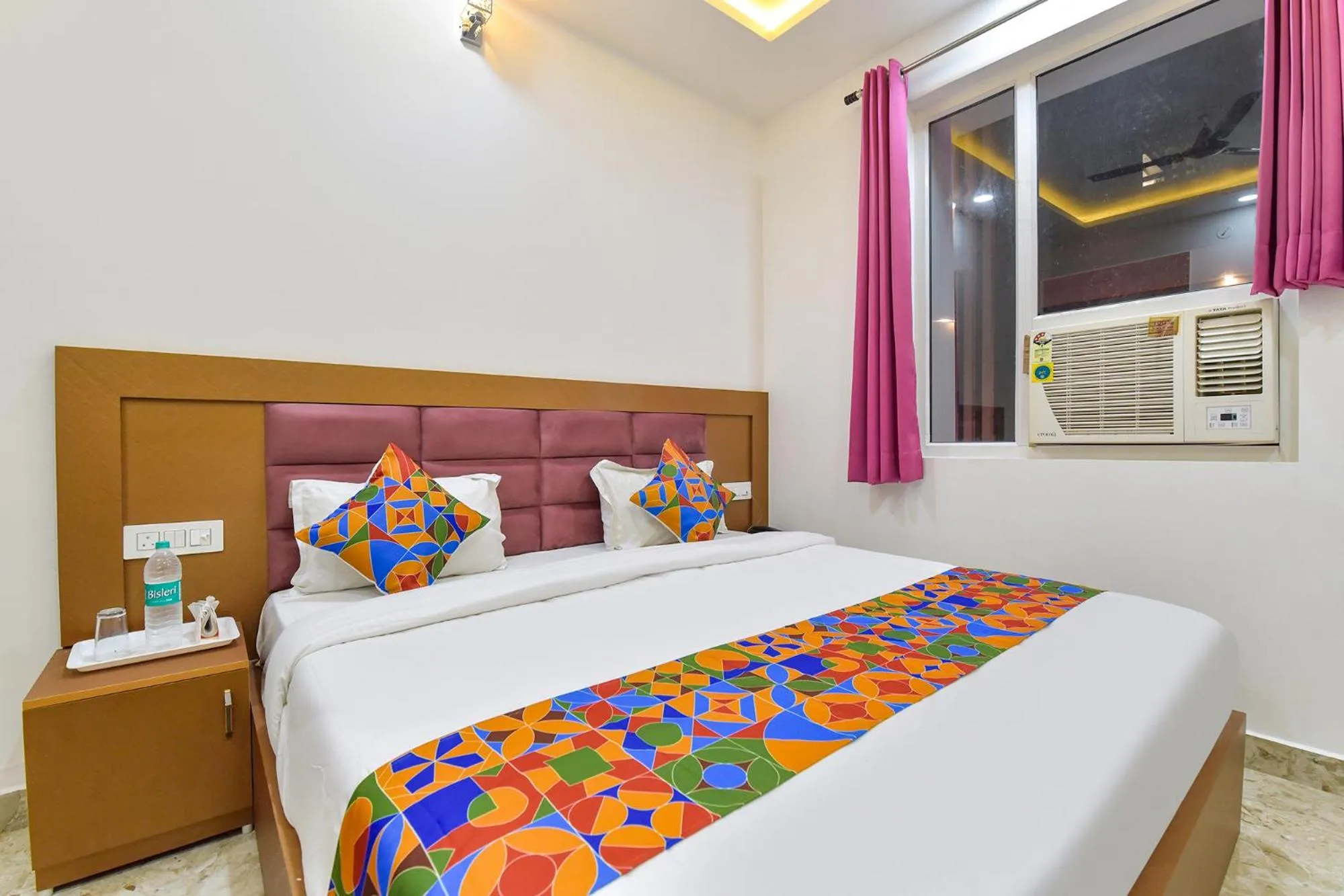 Bed in FabHotel Hari Residency