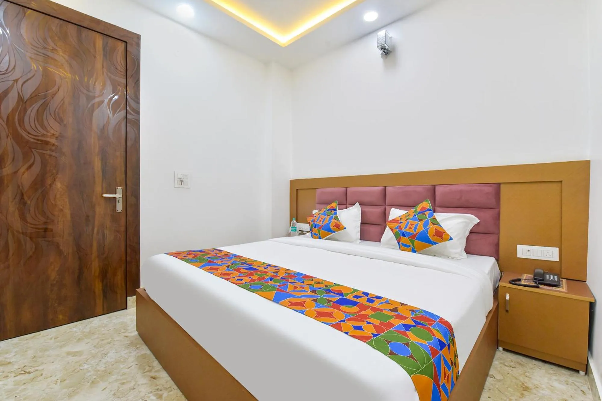 Bed in FabHotel Hari Residency