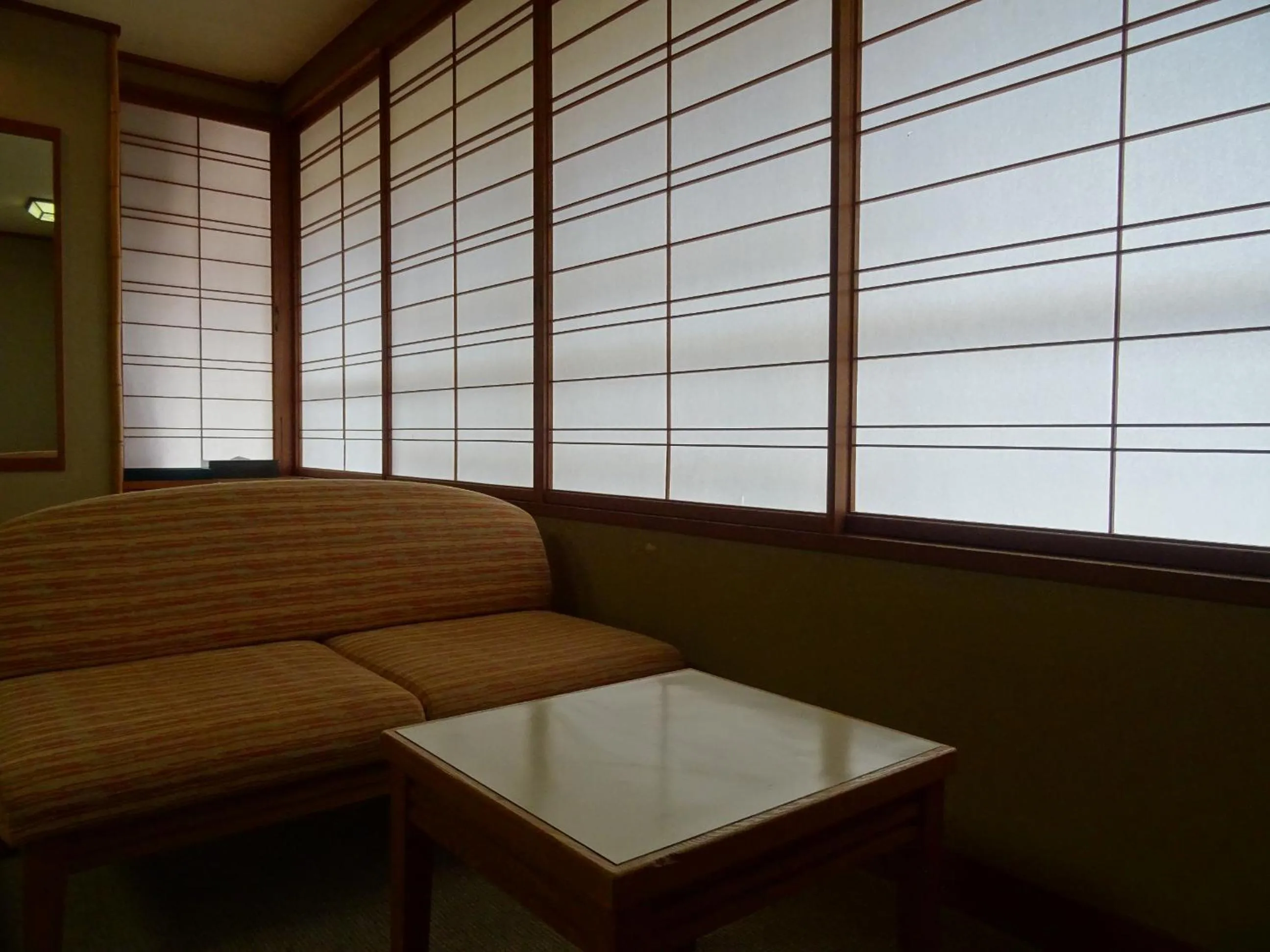 Seating area in Azumakan
