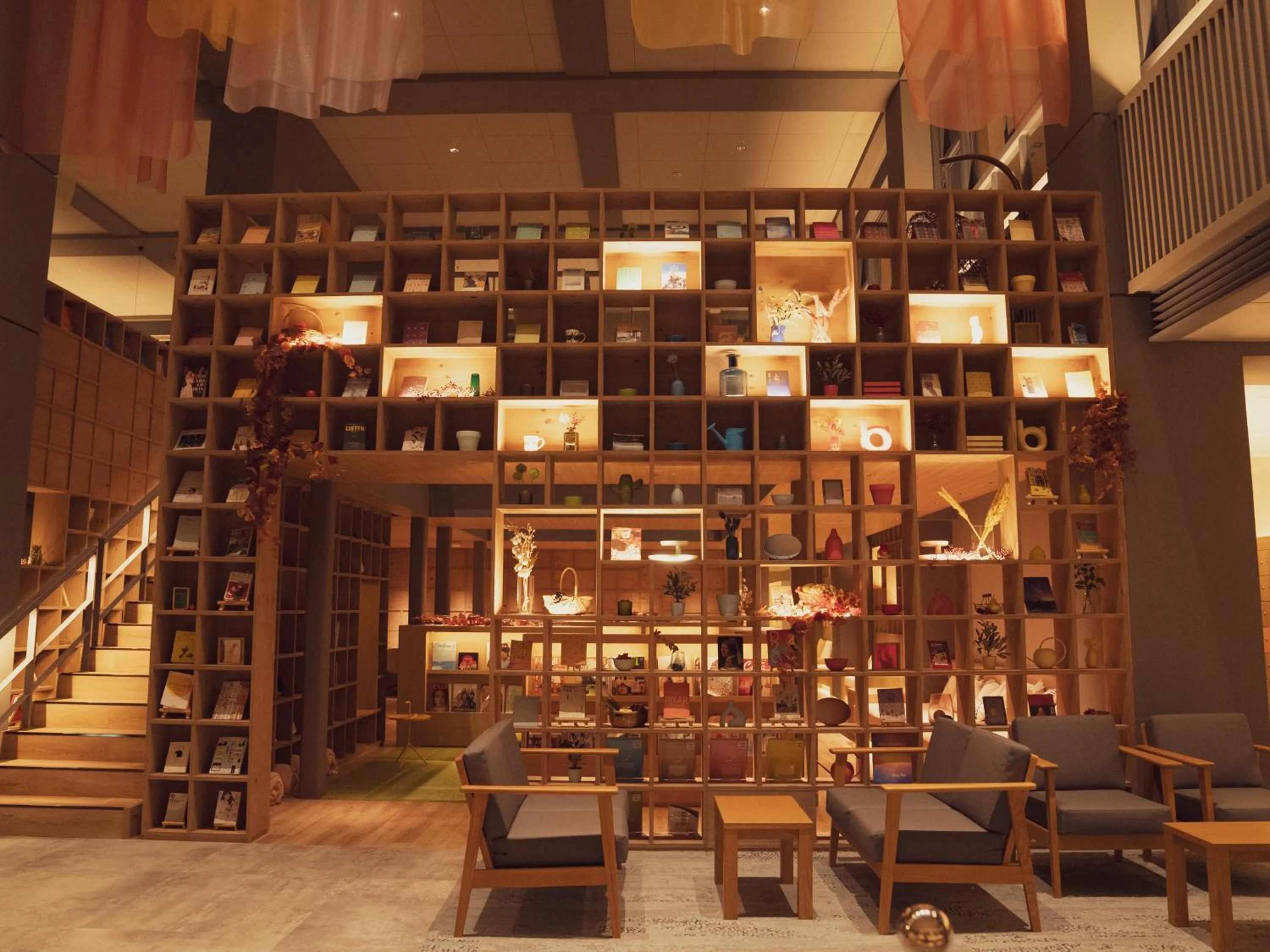 Seating area in Yuuyu No Sato Yusa