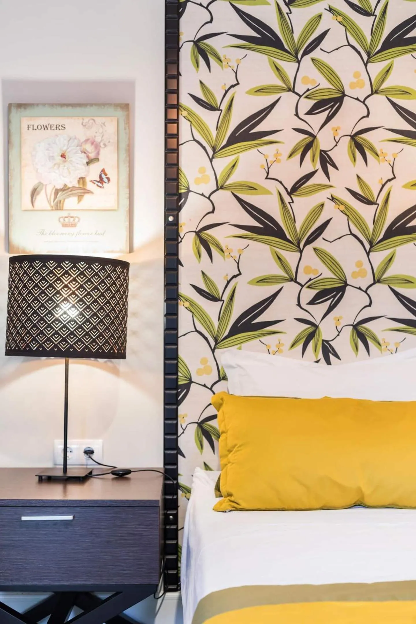 Bed in Villa Elena