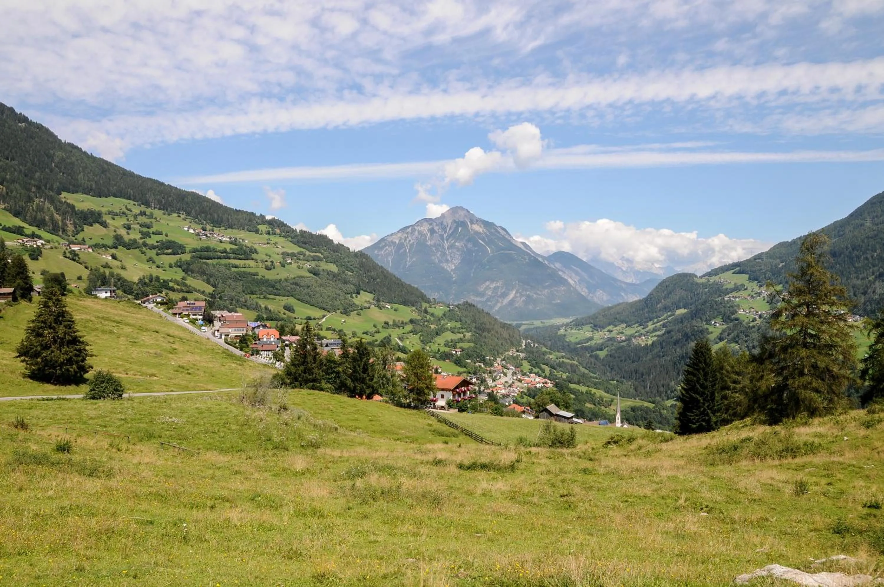 Mountain view in Ferienhaus Gundolf Peter
