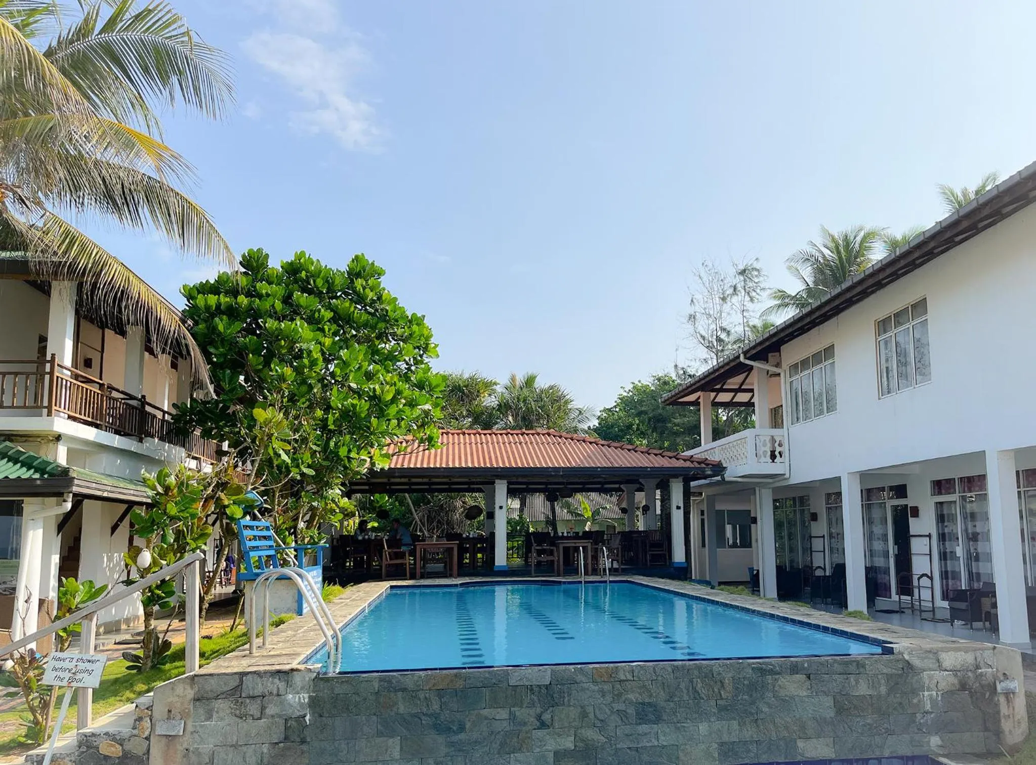 Property building in Pearl Island Beach Hotel