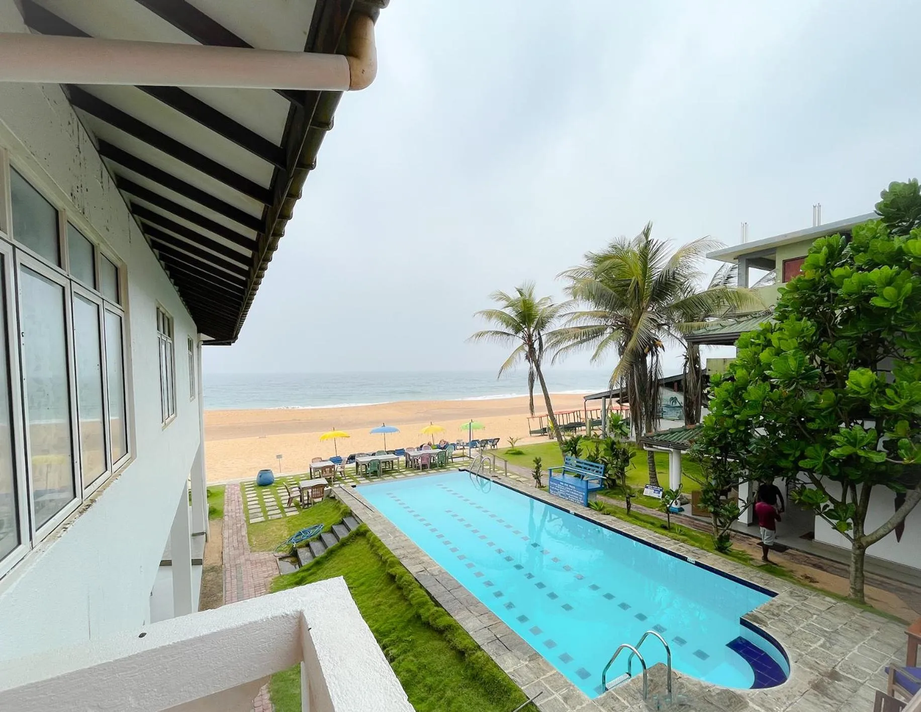 Pool view in Pearl Island Beach Hotel