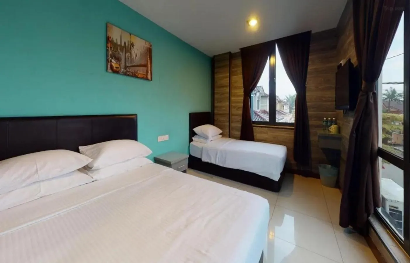 Bedroom, Bed in Sg Pelek Hotel