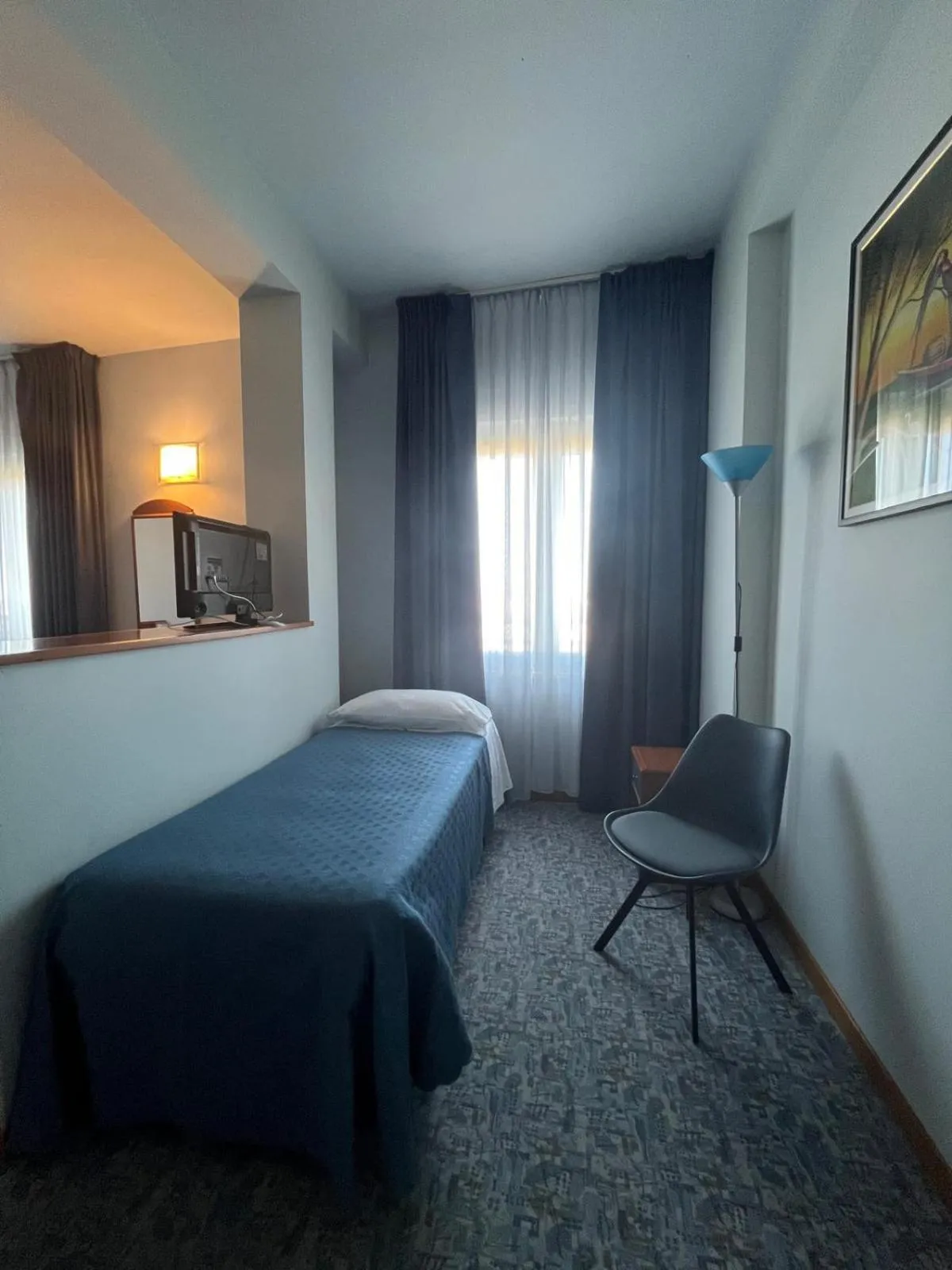 Bed in Hotel La Terrazza