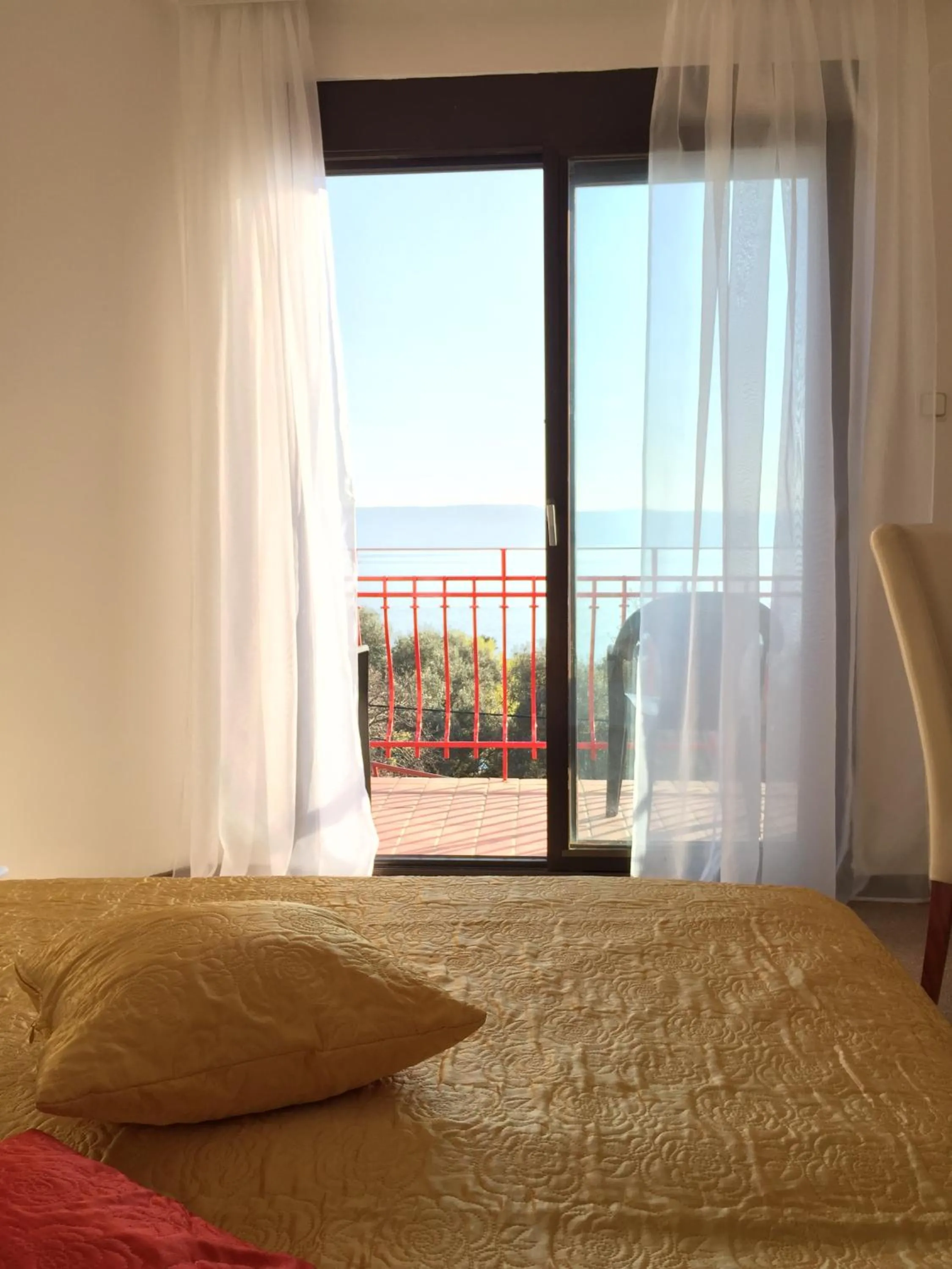 View (from property/room), Bed in Pansion Ruža