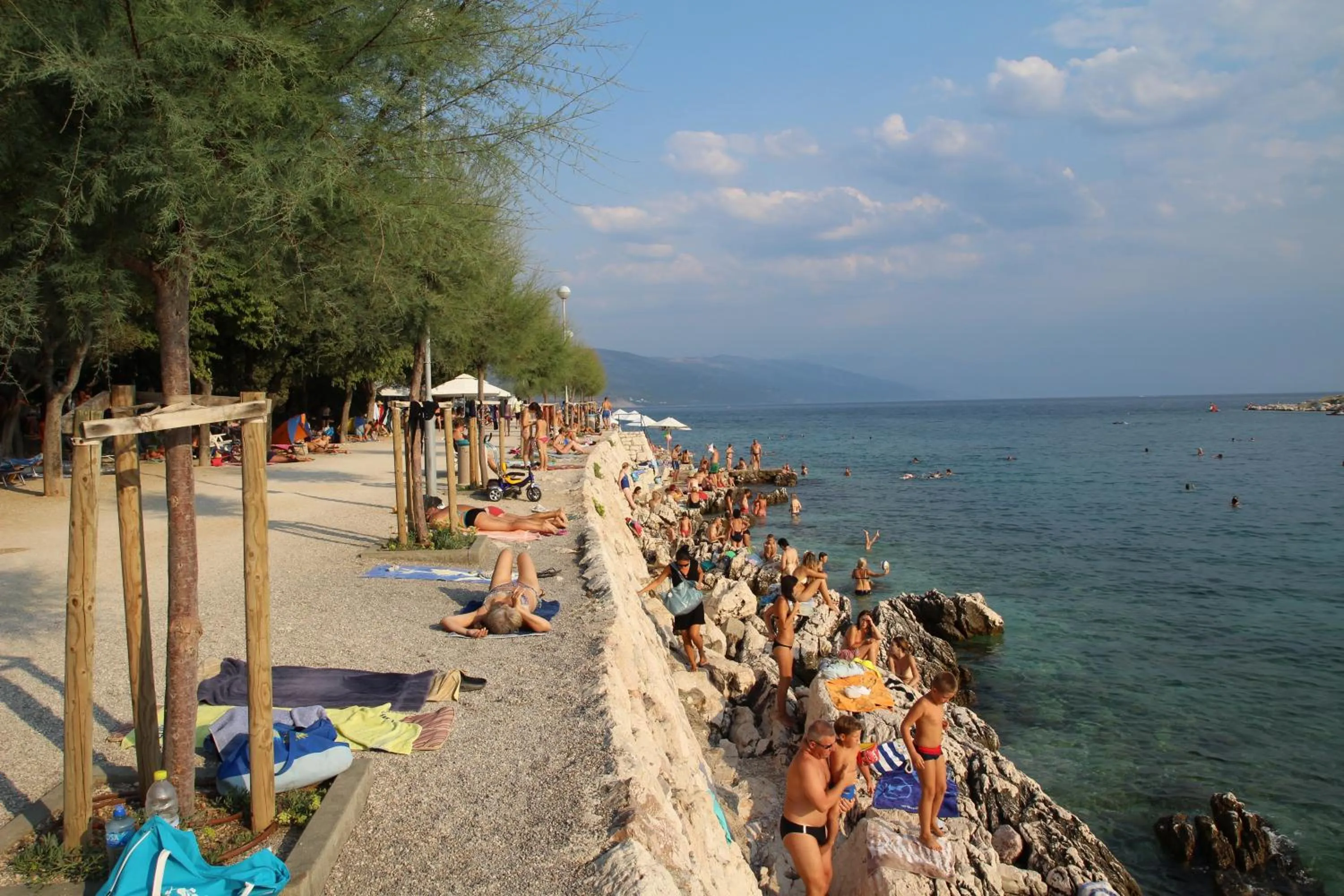 Beach in Pansion Ruža