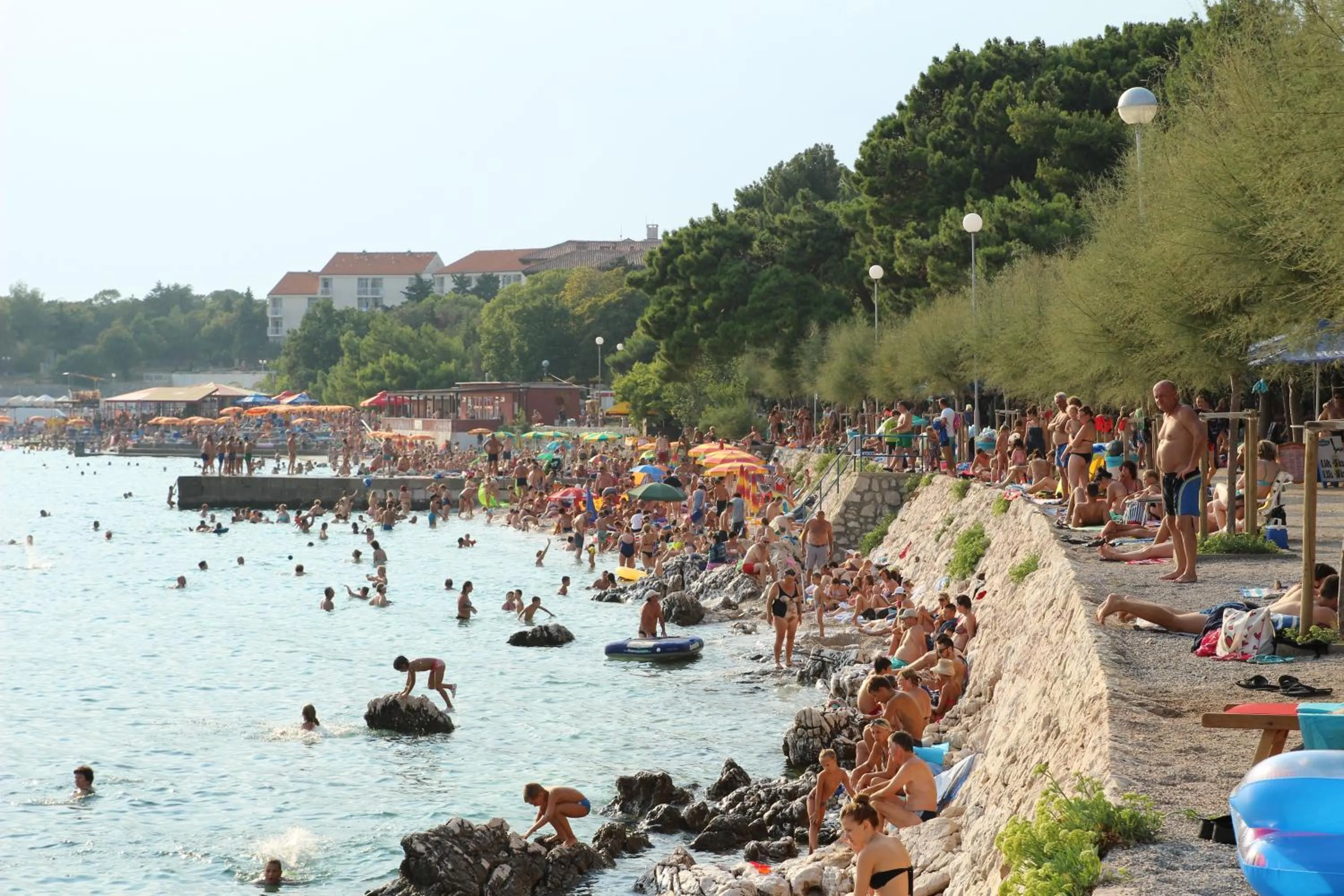 Beach in Pansion Ruža