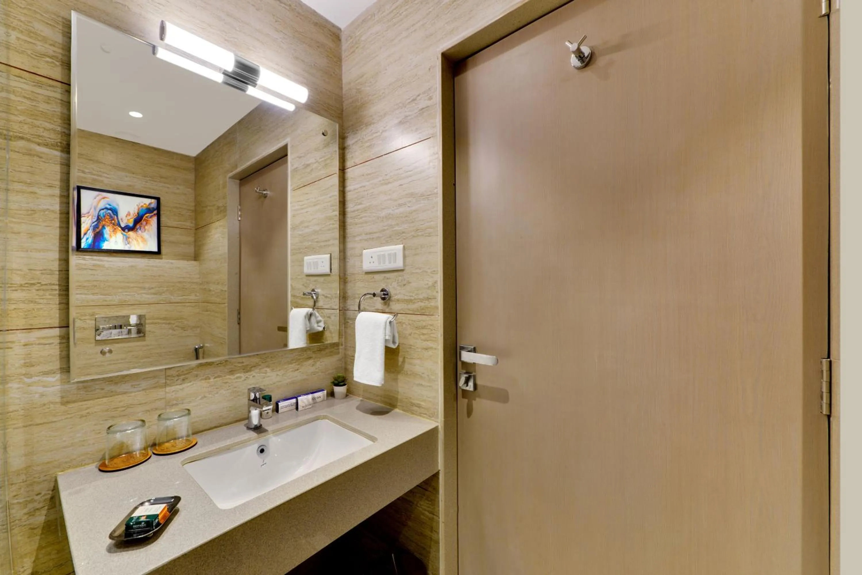 Bathroom in Iris Beacon Hotel