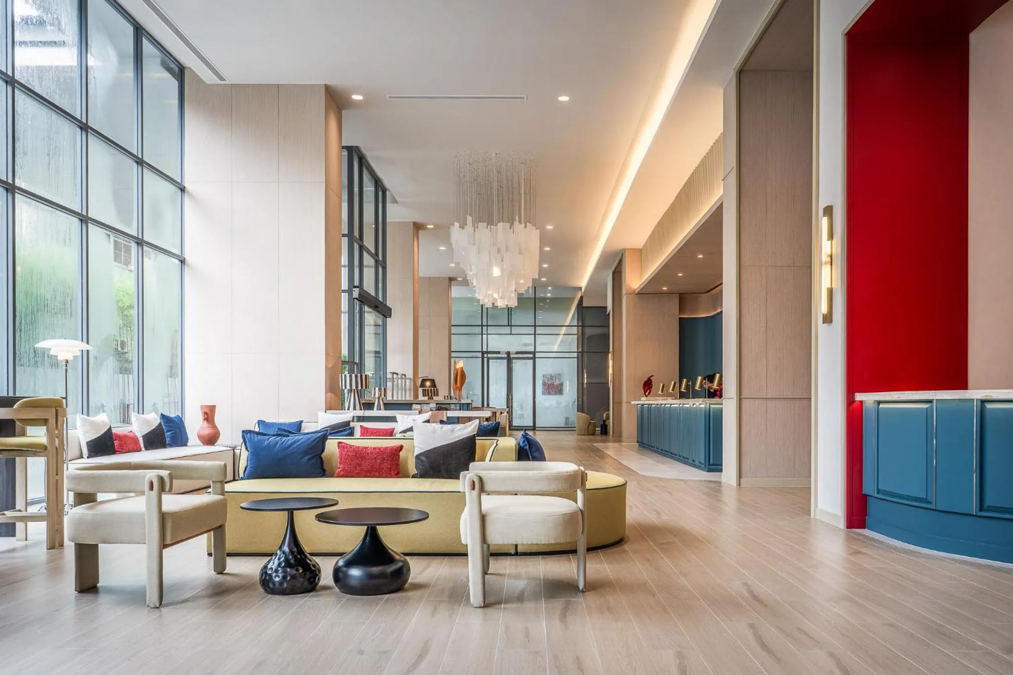 Lobby or reception in The Quarter Ramkhamhaeng by UHG