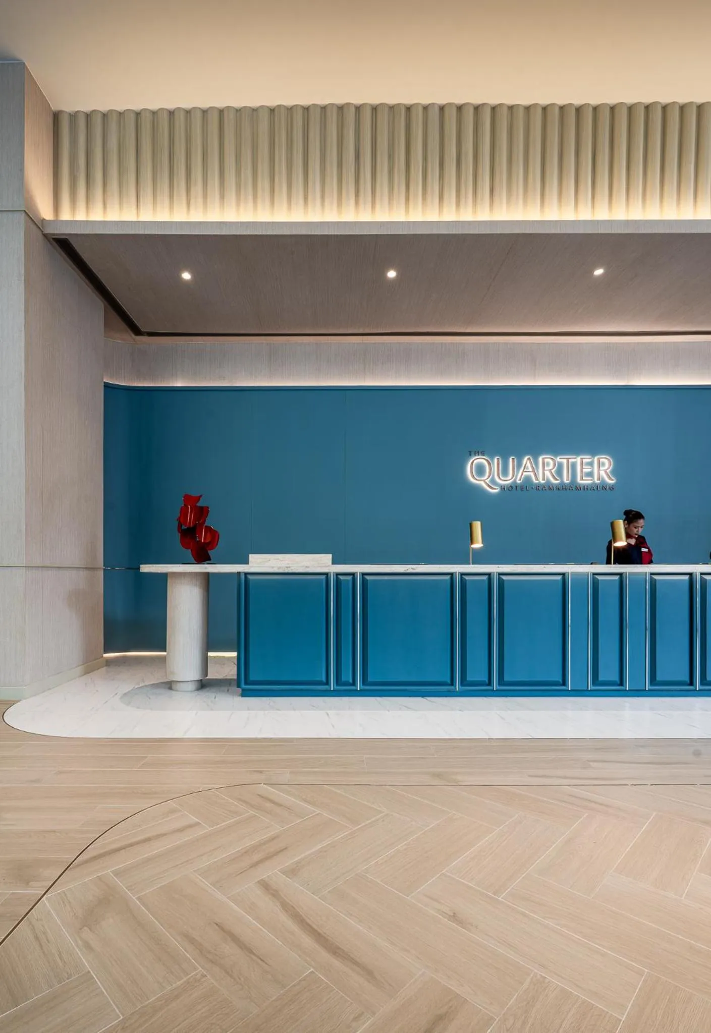 Lobby or reception in The Quarter Ramkhamhaeng by UHG