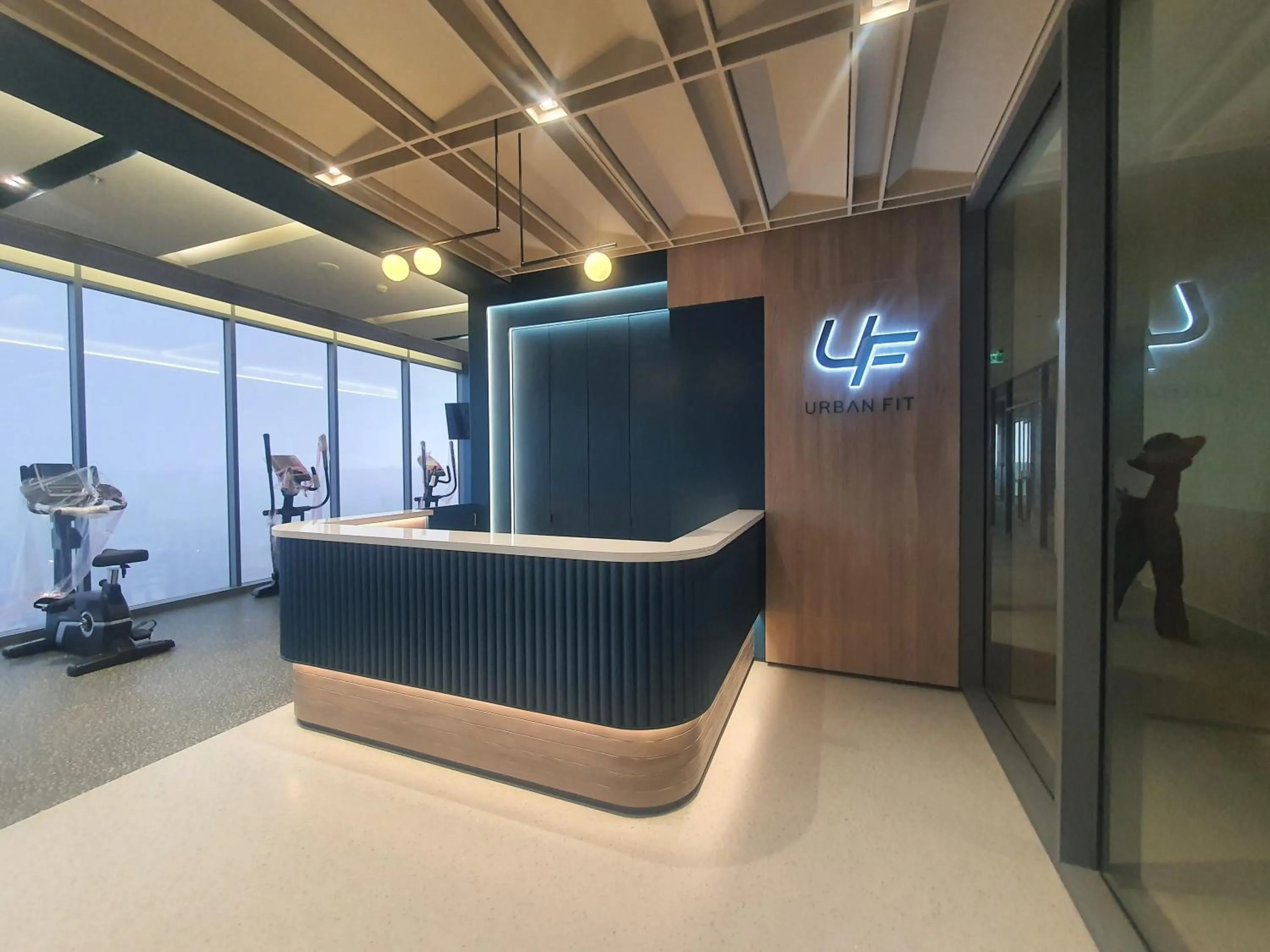 Fitness centre/facilities in The Quarter Ramkhamhaeng by UHG